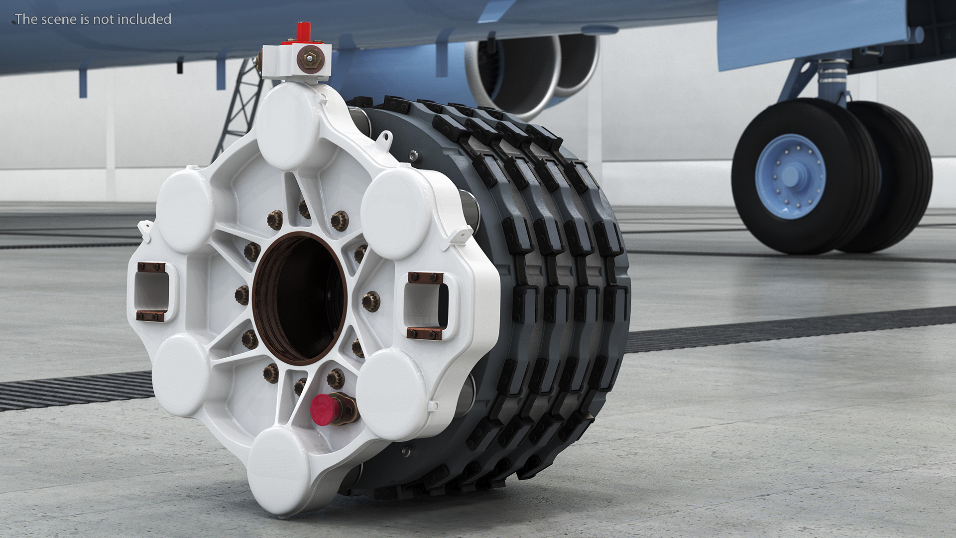 3D Boeing 737 Aircraft Wheel Brake Disk