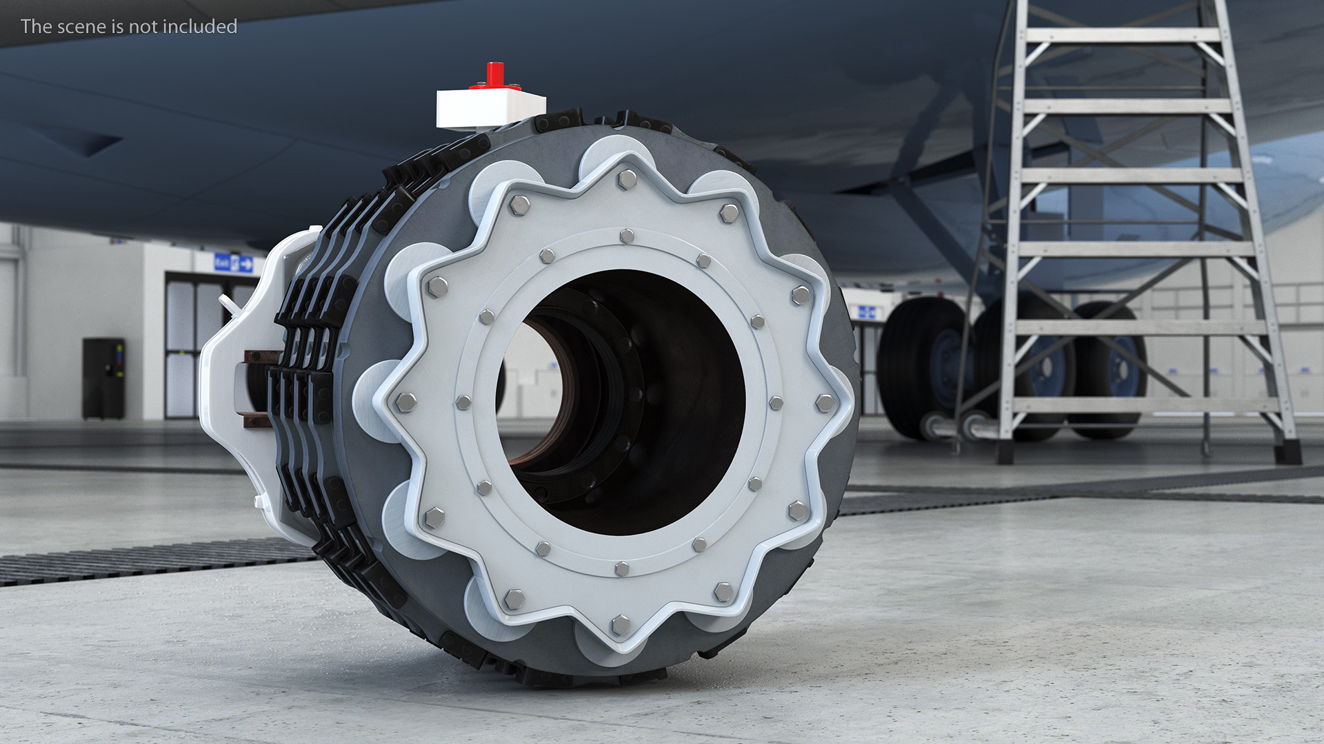 3D Boeing 737 Aircraft Wheel Brake Disk