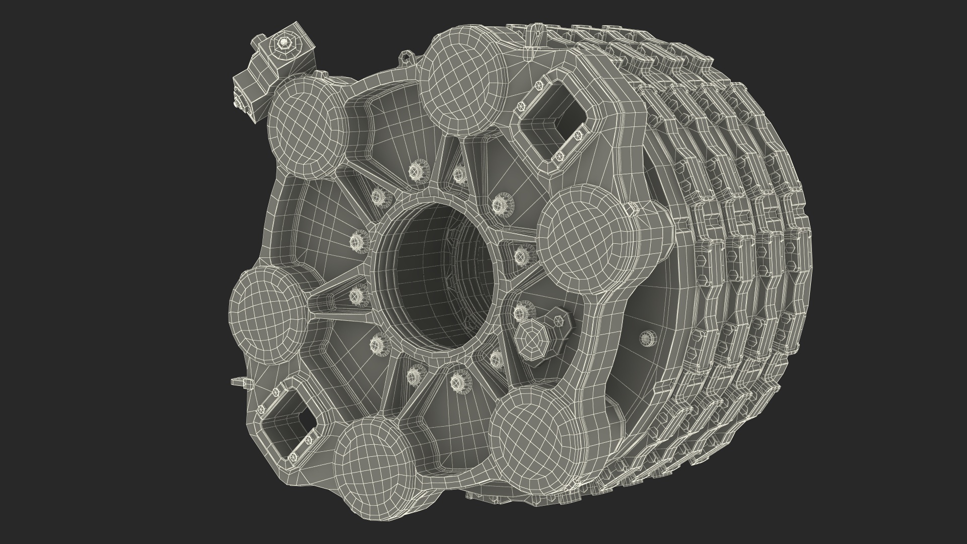 3D Boeing 737 Aircraft Wheel Brake Disk