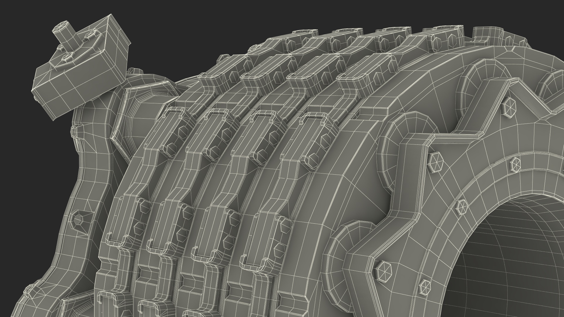 3D Boeing 737 Aircraft Wheel Brake Disk