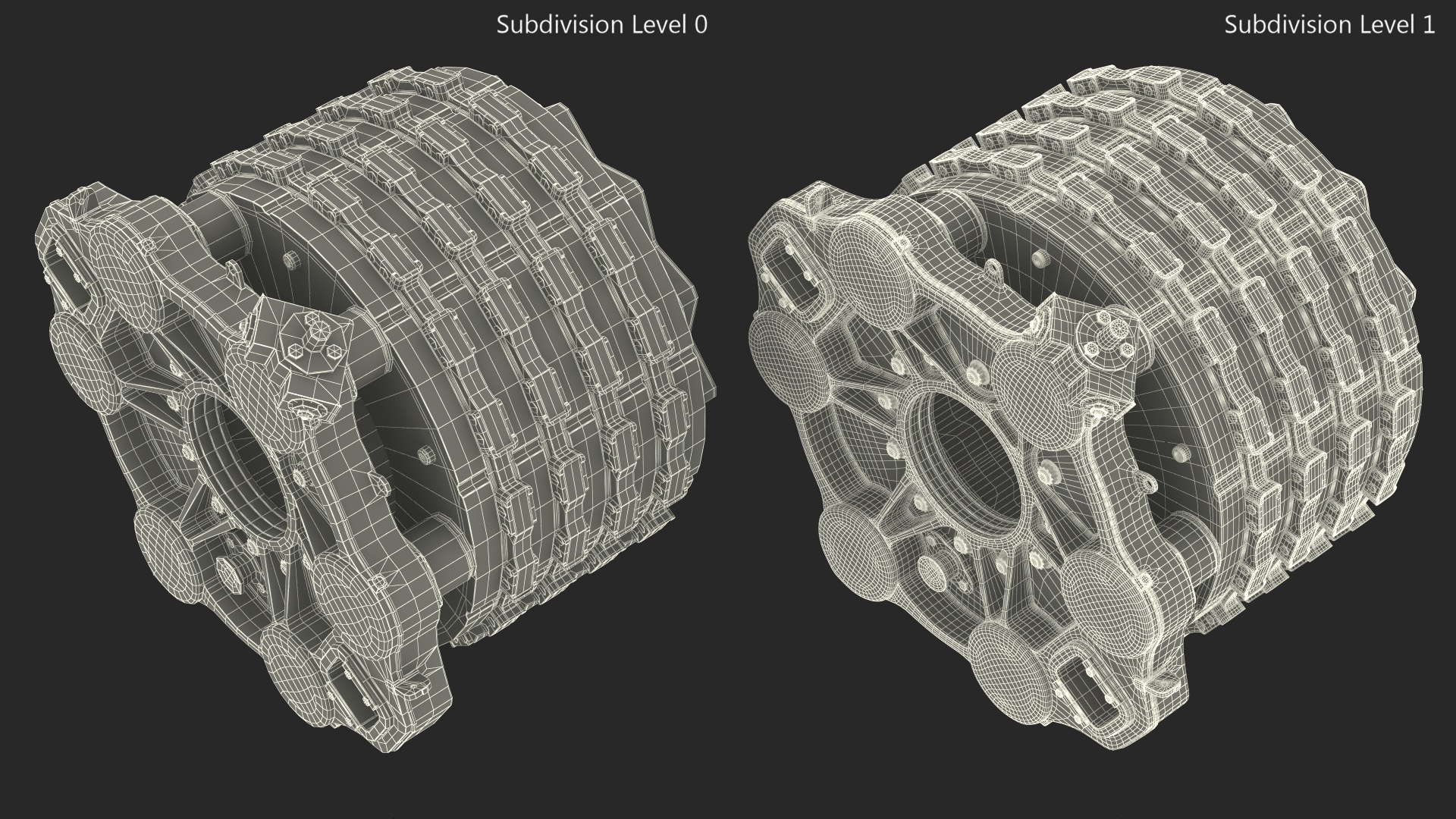 3D Boeing 737 Aircraft Wheel Brake Disk