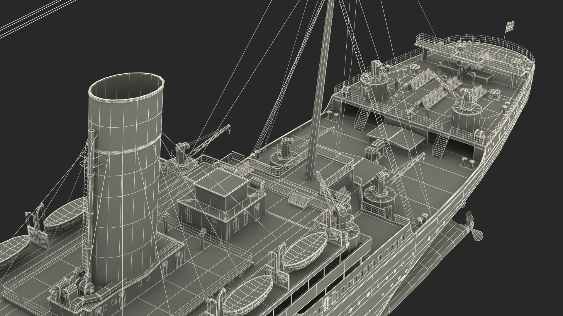 Titanic 3D model