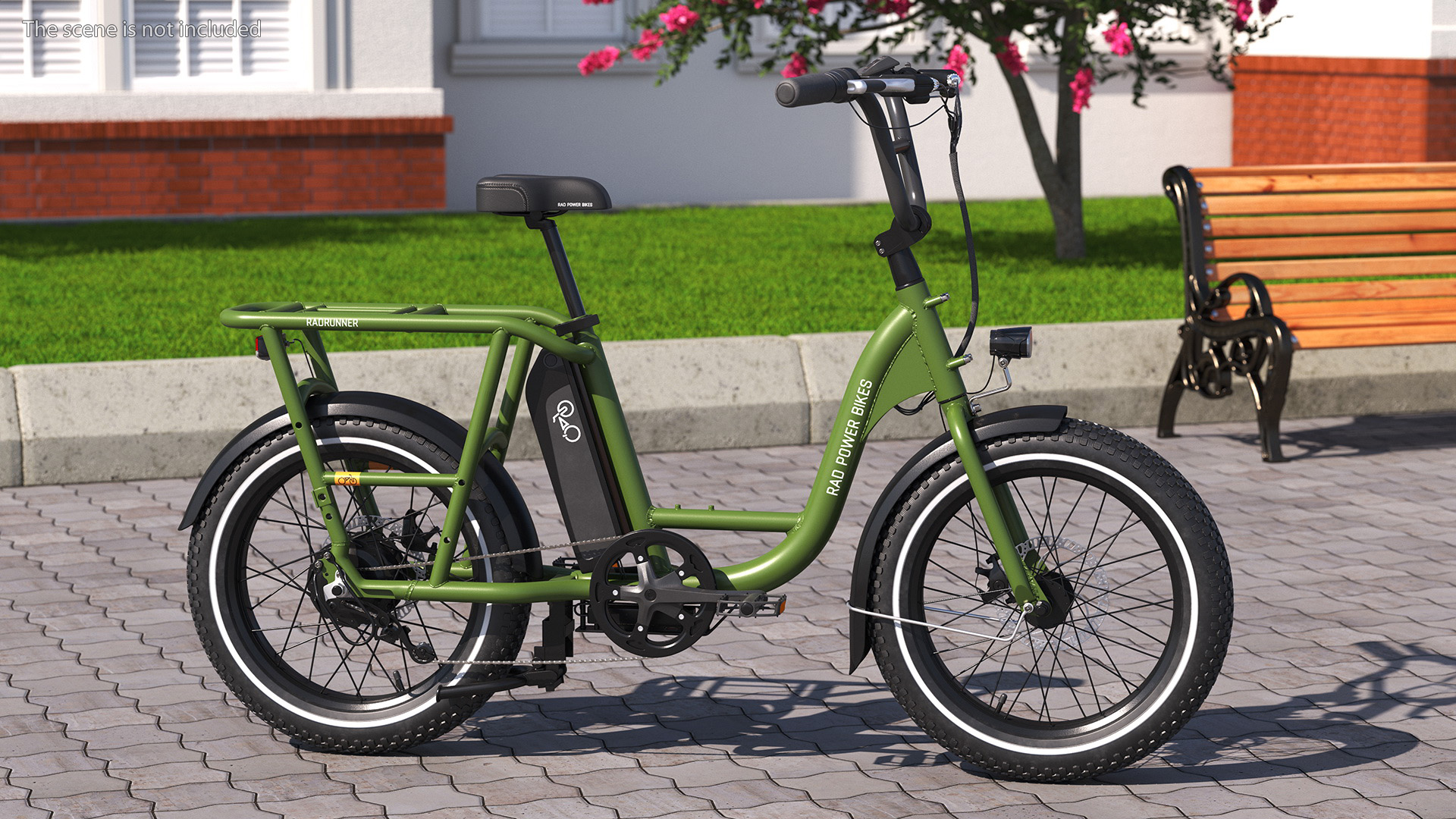 E-Bike RadRunner Green 3D