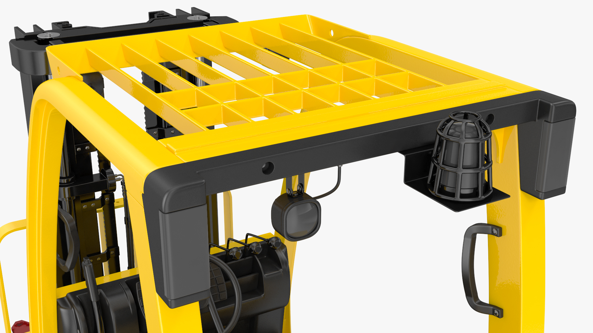 3D Forklift Truck Rigged