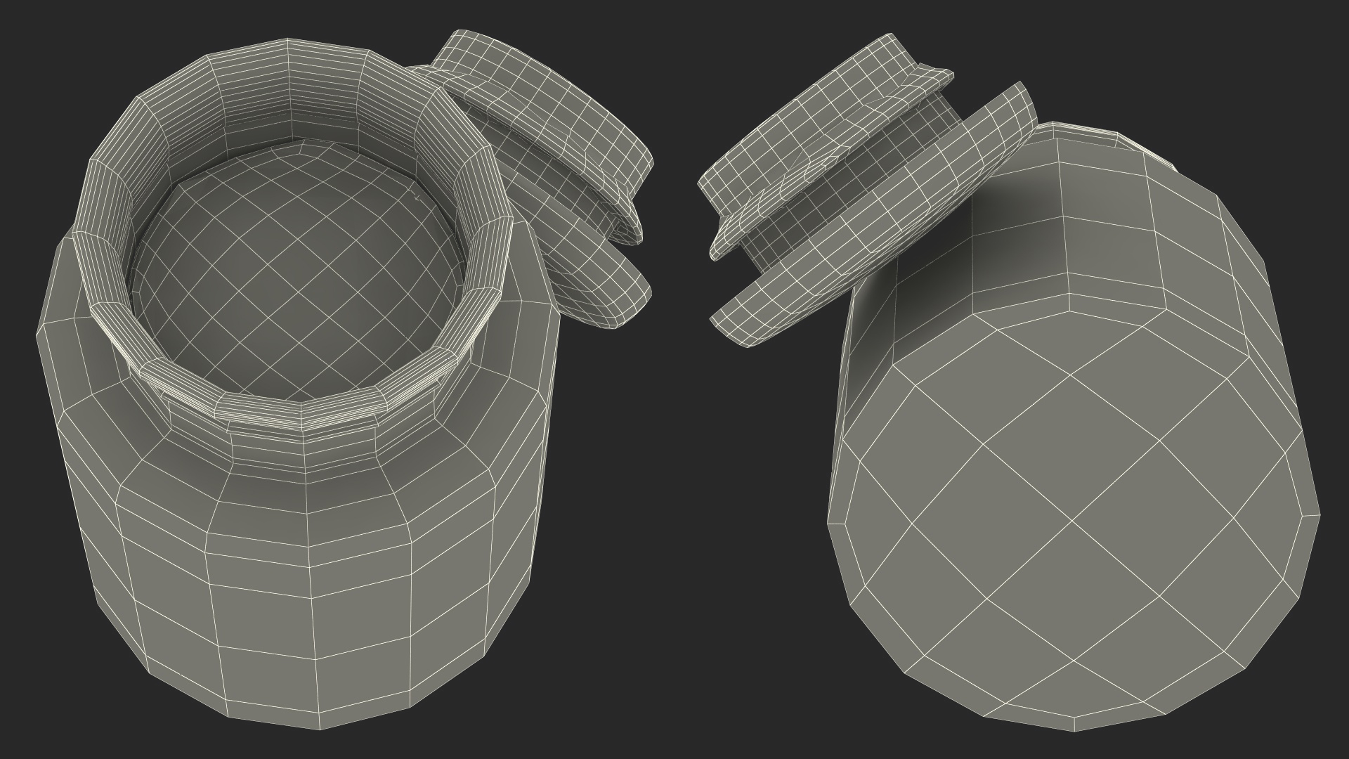 Honey Jar 3D model