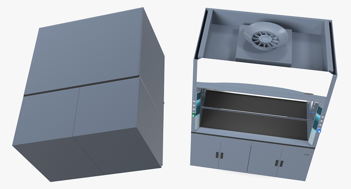 3D Laboratory Hood Generic model