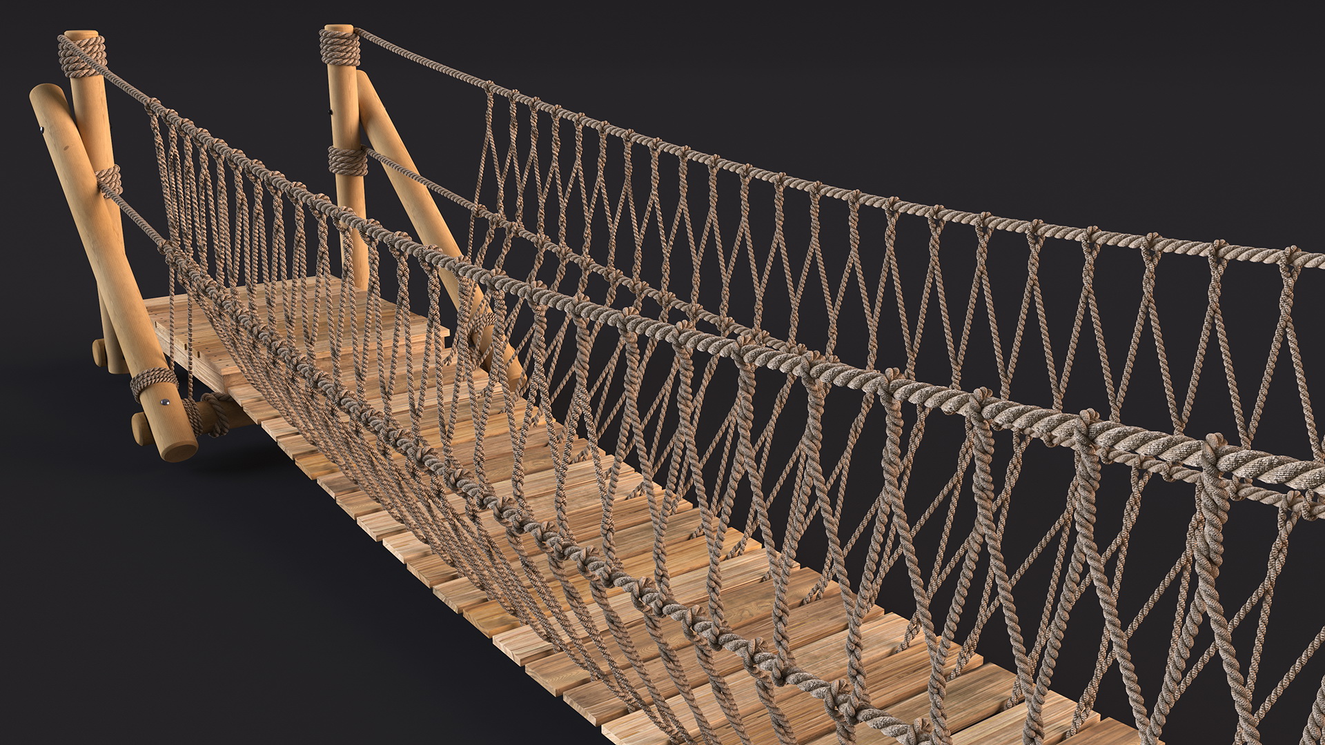 Short Rope Bridge 3D