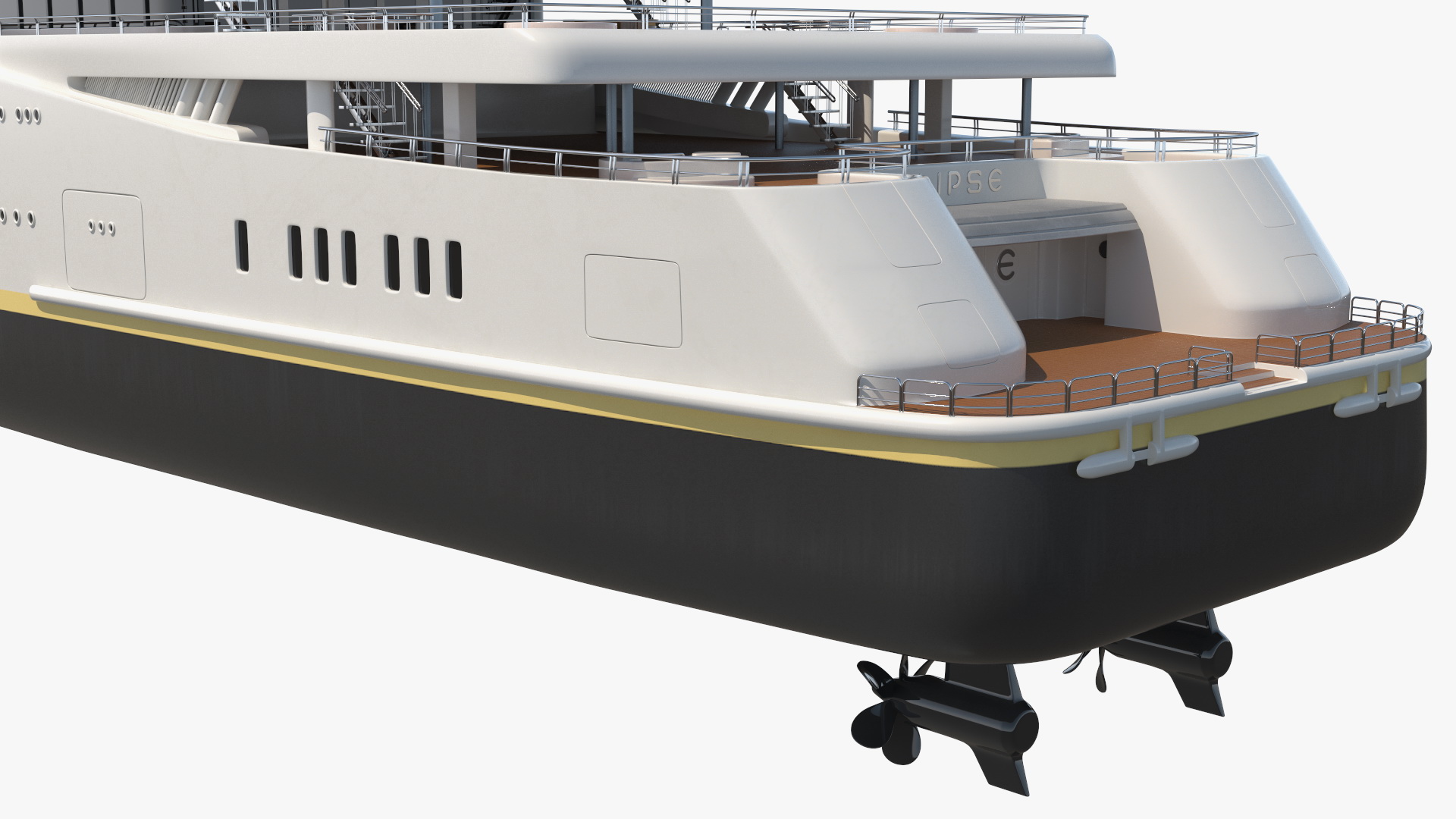 Eclipse Super Yacht 3D model