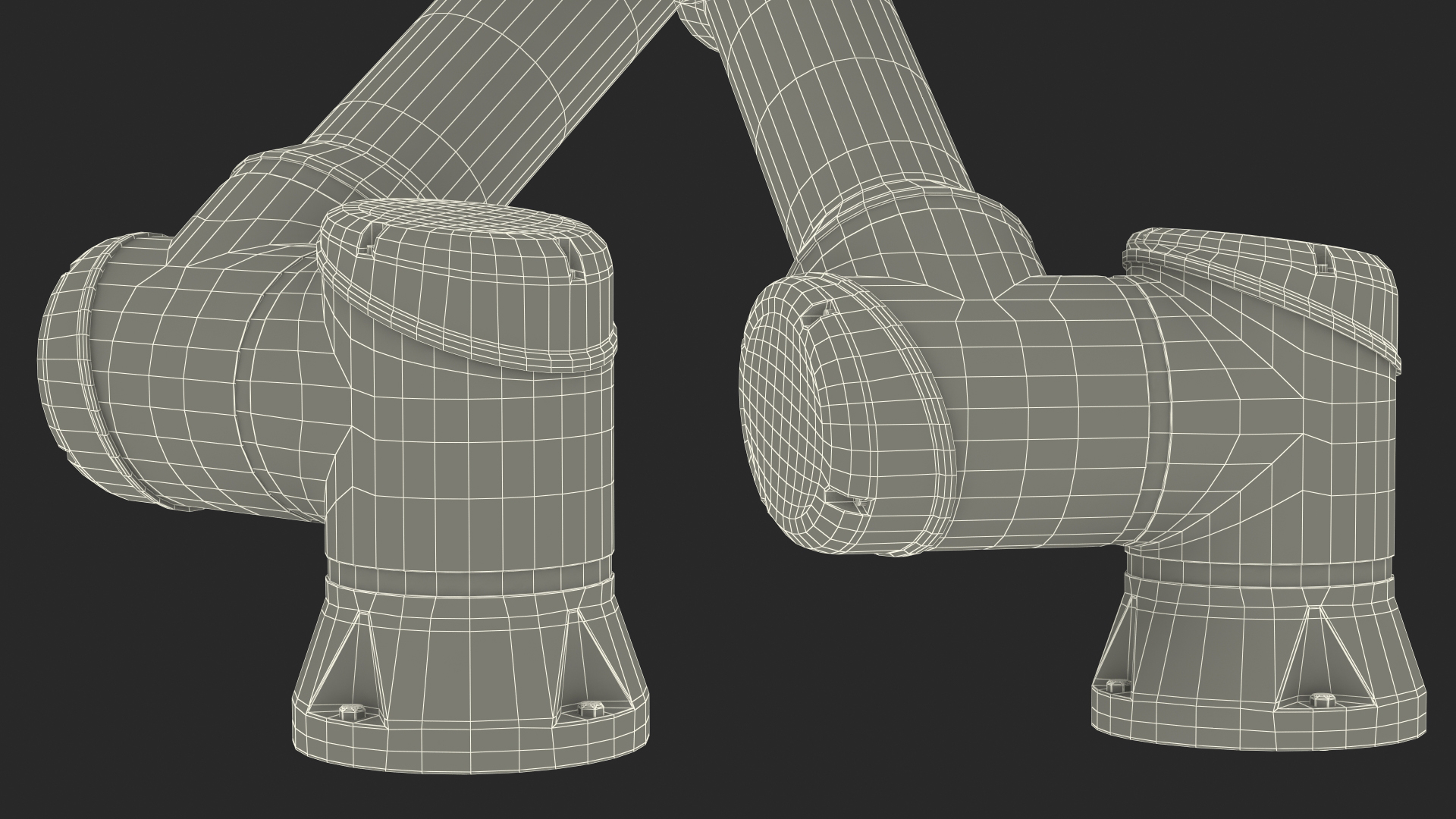 3D Lightweight Industrial Robot model