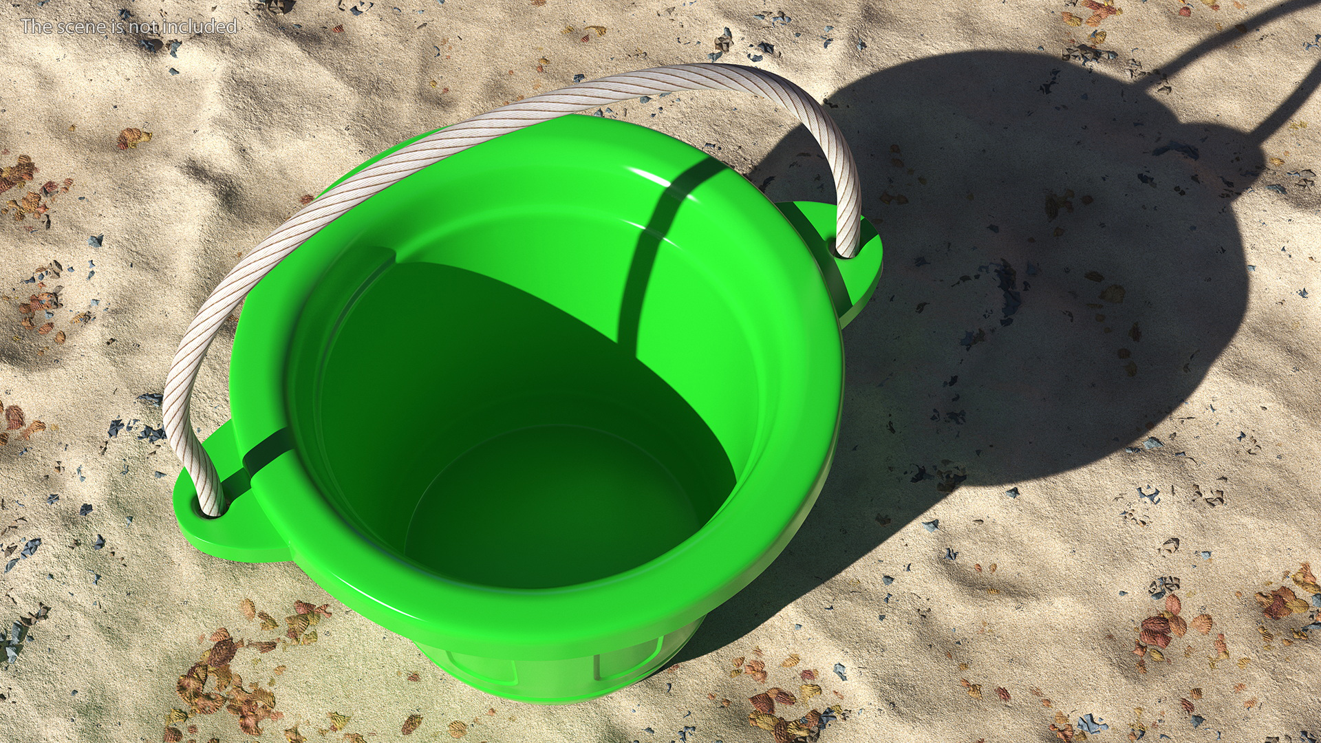 3D Plastic Toy Bucket model