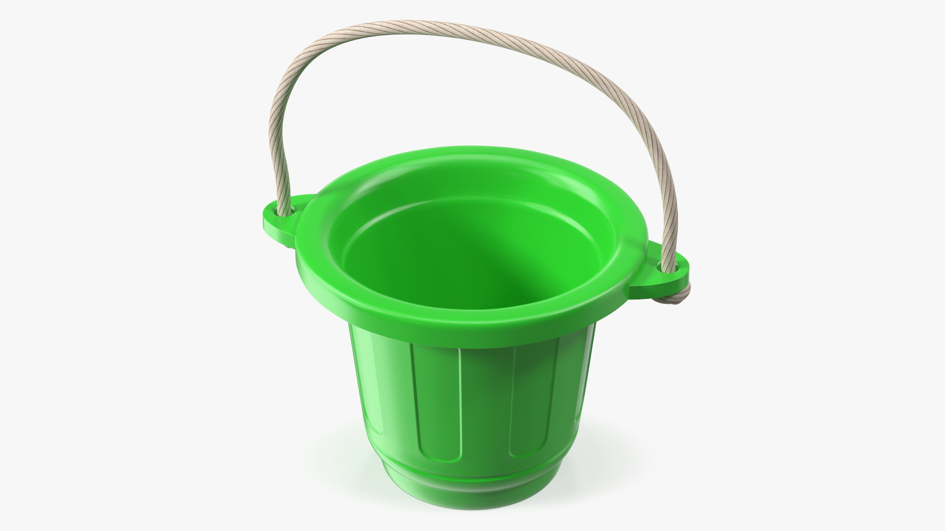 3D Plastic Toy Bucket model