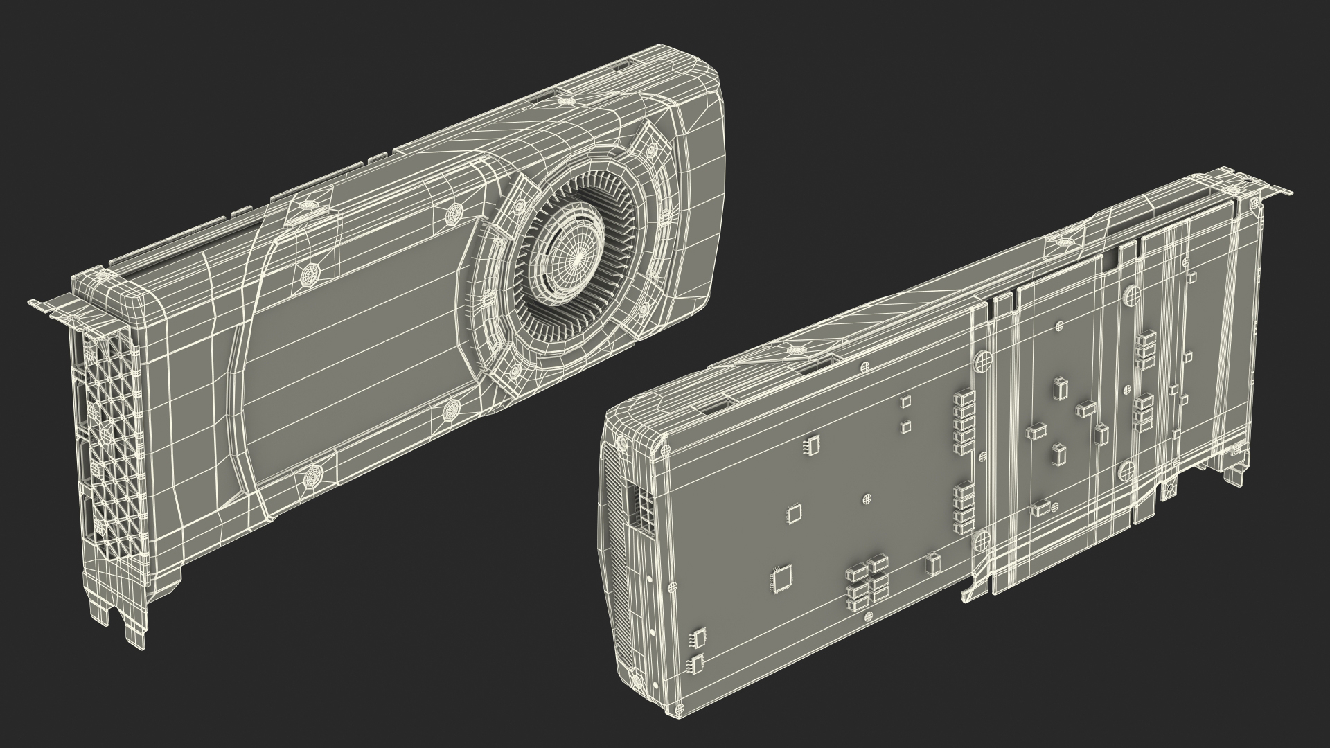 Nvidia Quadro GV100 3D model