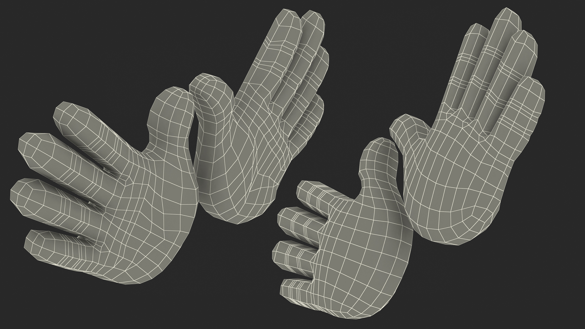 3D Open Hands Emoji