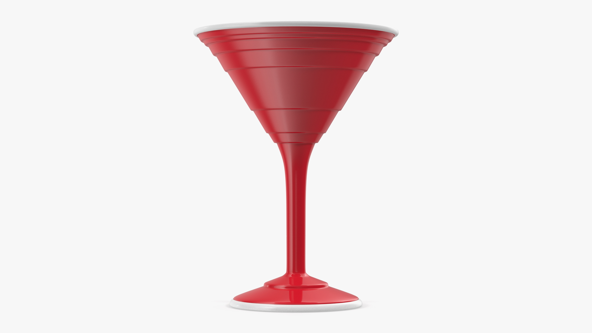 Reusable Plastic Cocktail Cup 3D model