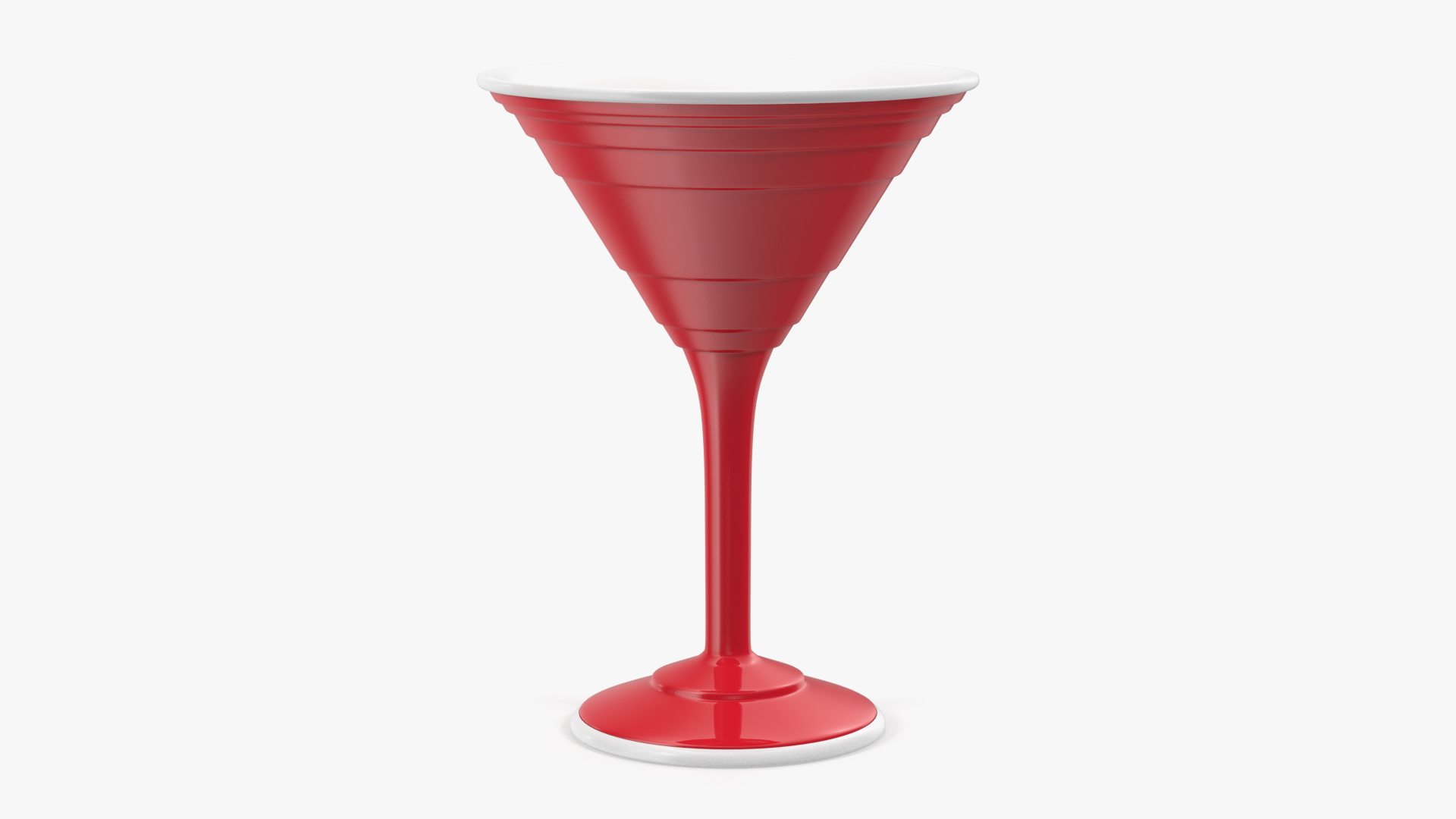 Reusable Plastic Cocktail Cup 3D model