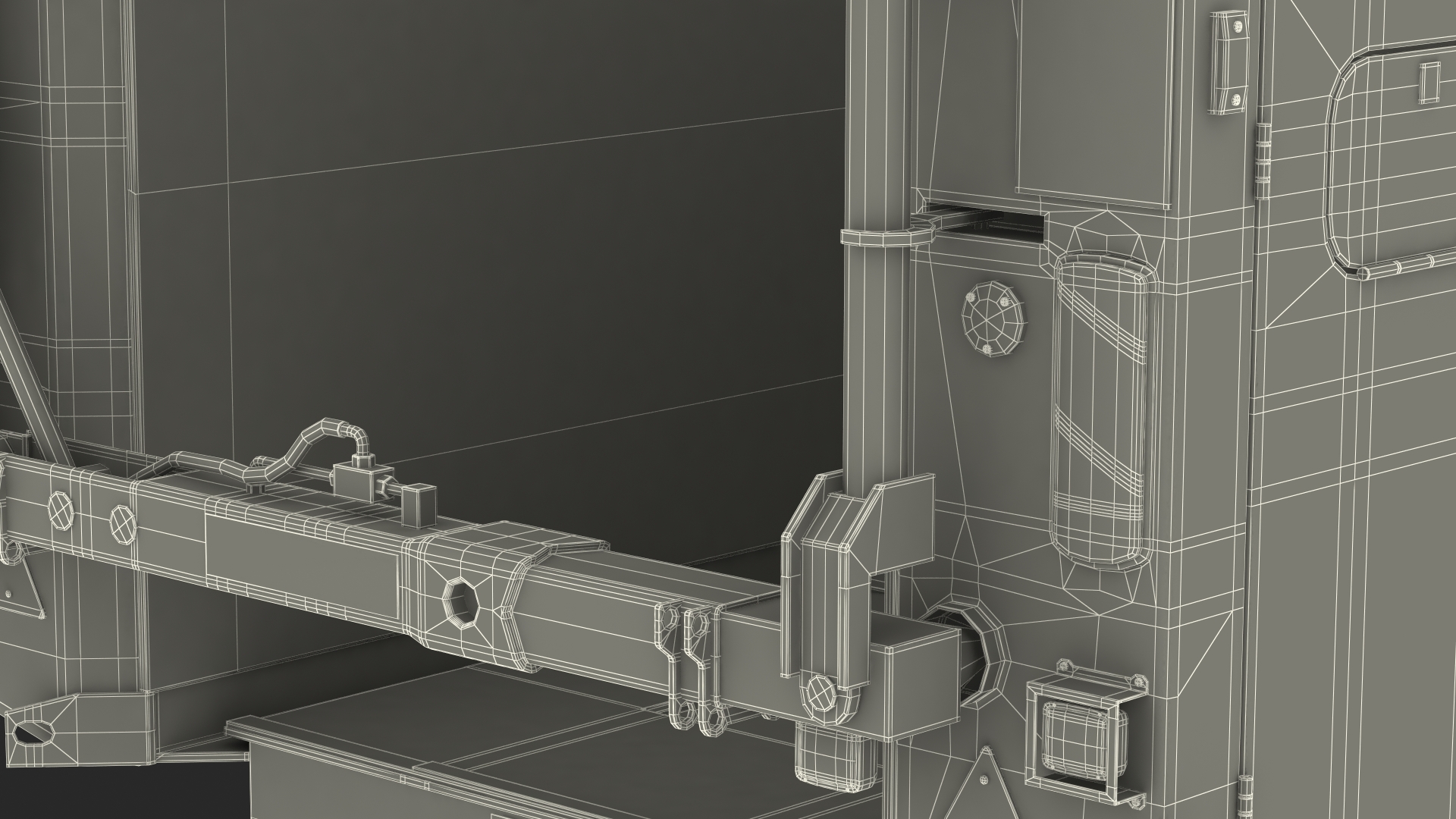 3D model Faymonville Prefamax ILO 3 Innenlader Semi Trailer