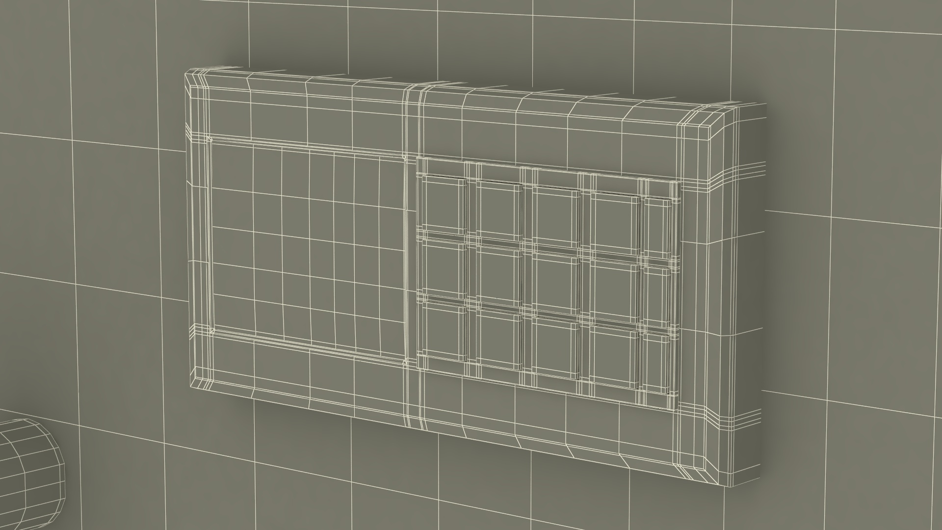 Safe with Electronic Keypad 3D