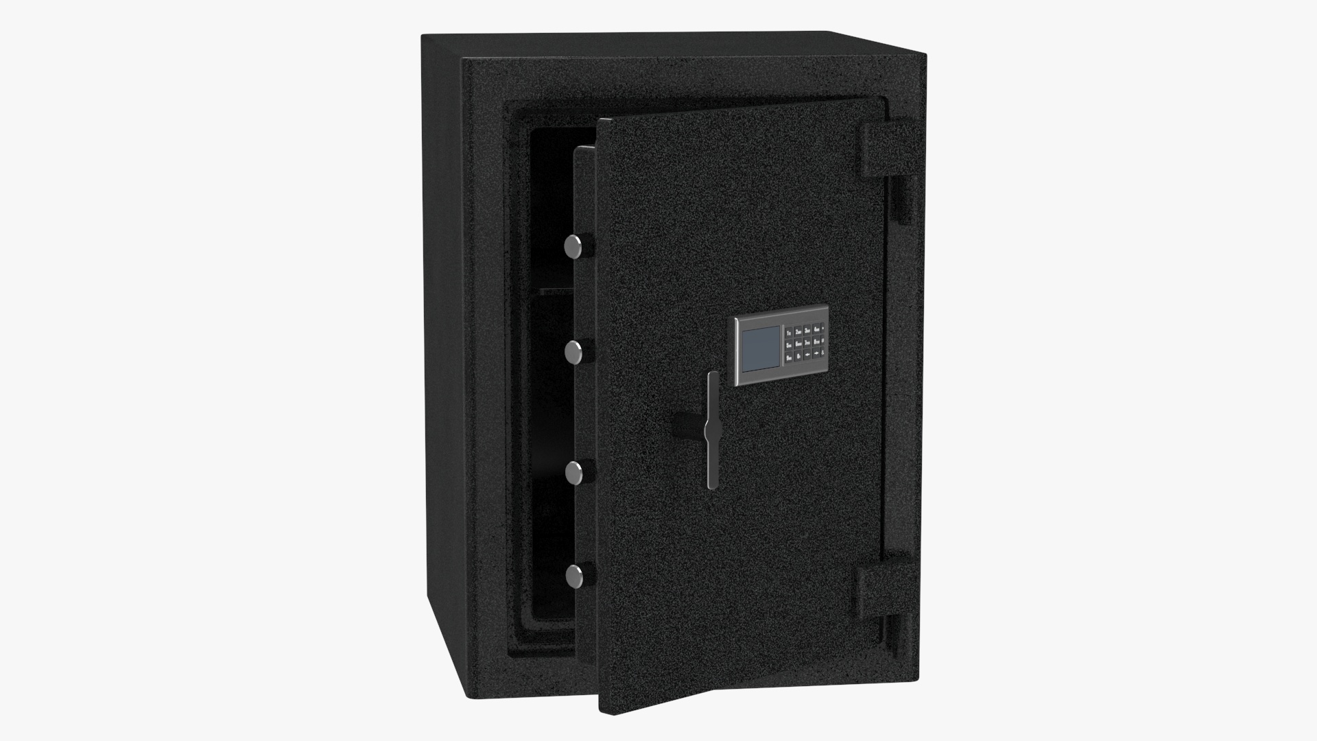 Safe with Electronic Keypad 3D