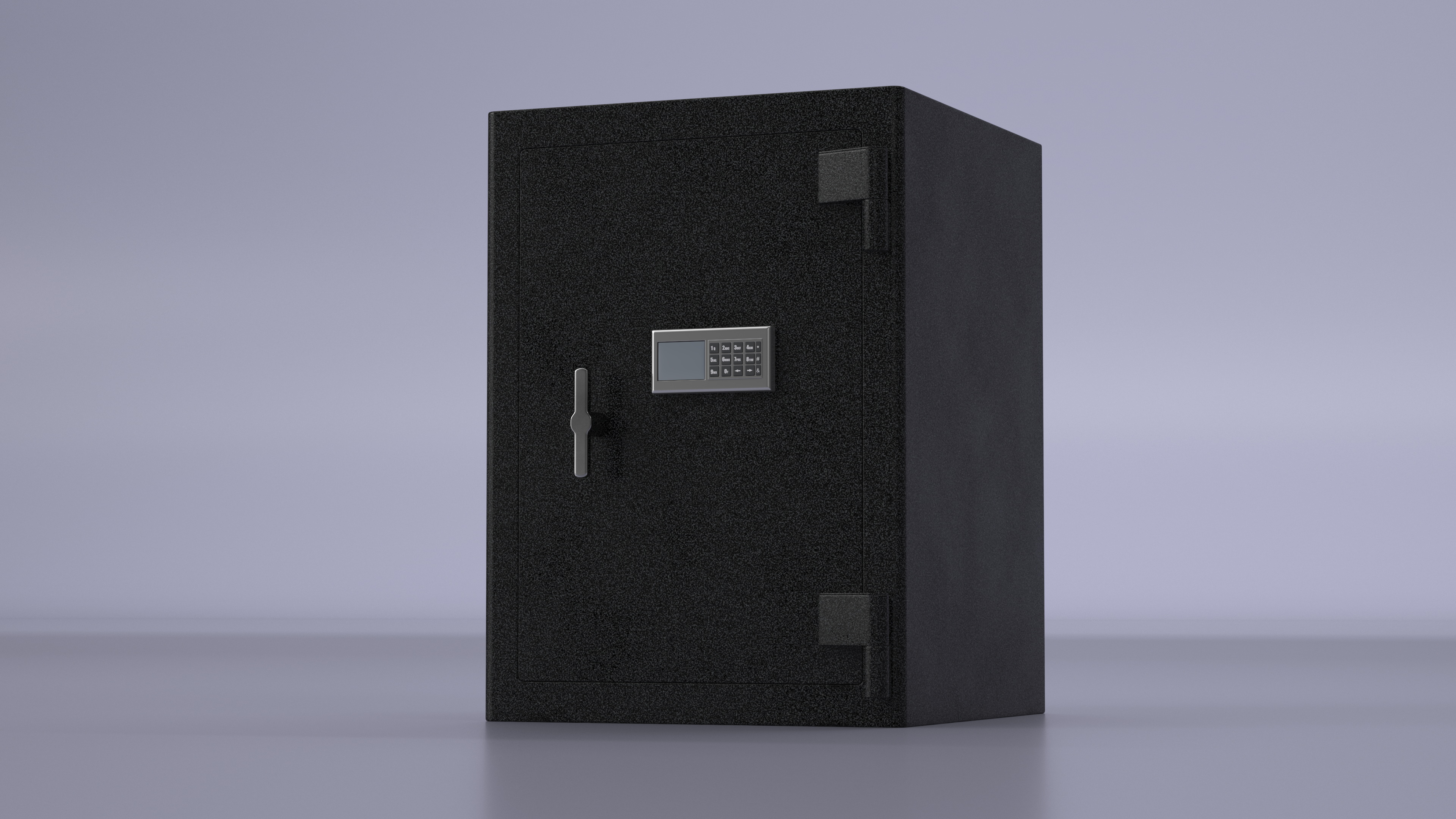 Safe with Electronic Keypad 3D