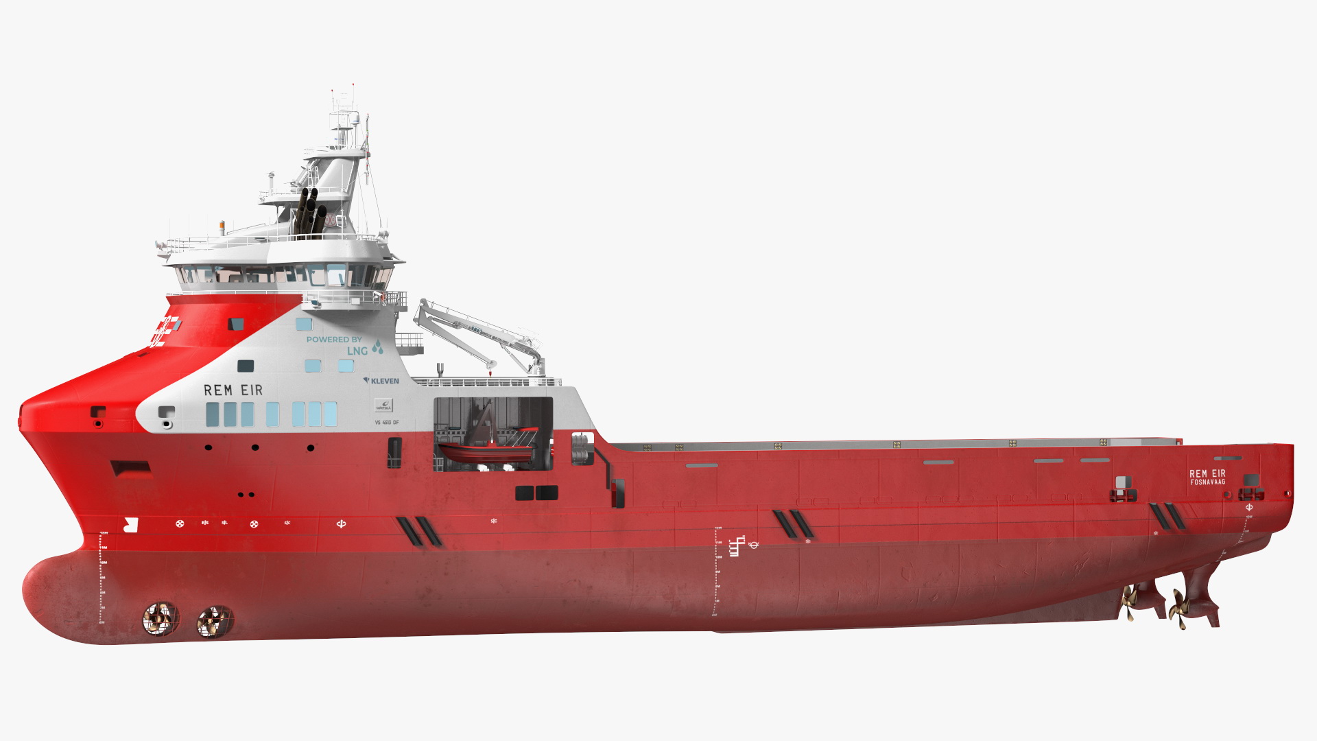 3D model REM EIR Offshore Supply Vessel