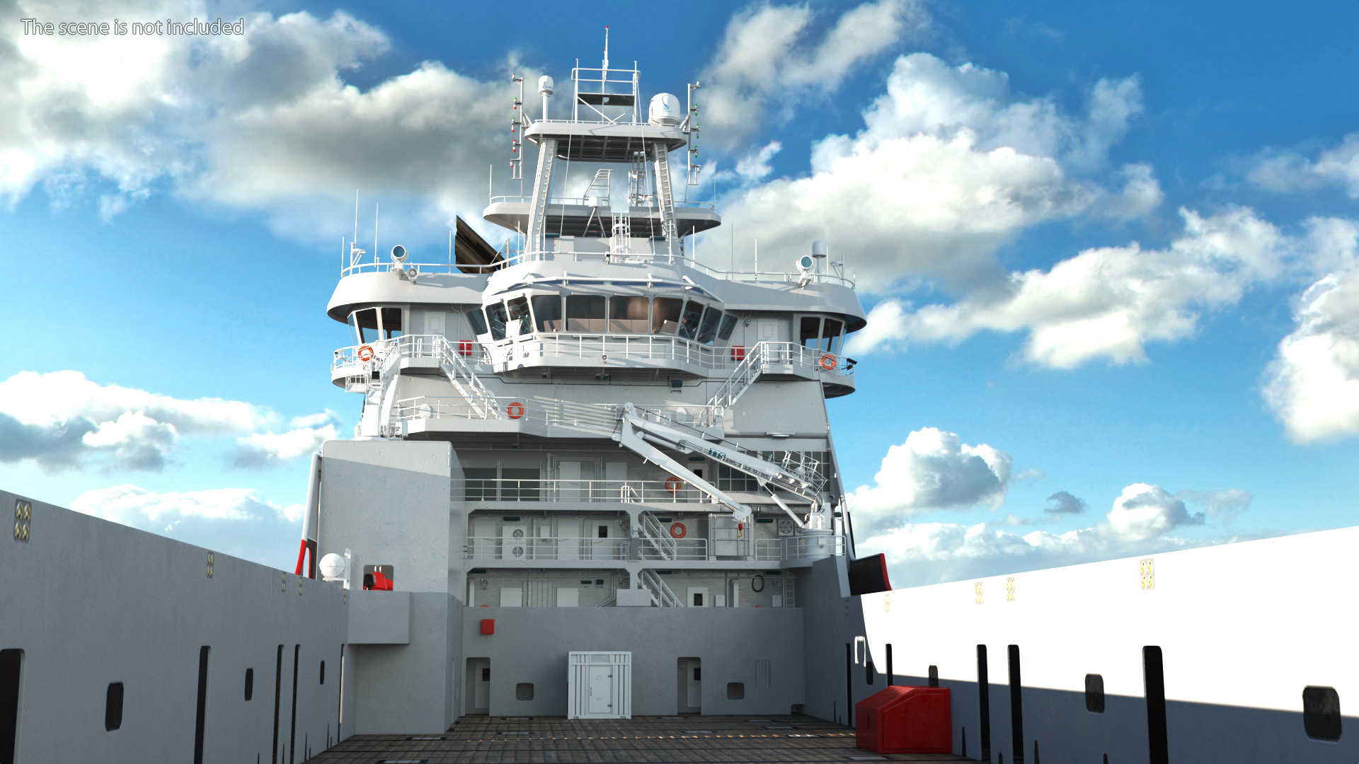 3D model REM EIR Offshore Supply Vessel