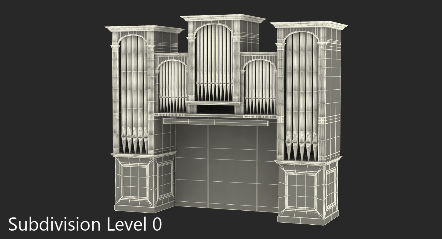 3D Organ Pipes