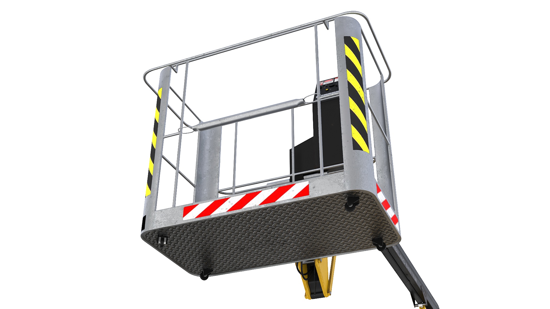 Articulated Boom Lift With Crawler Chassis 3D