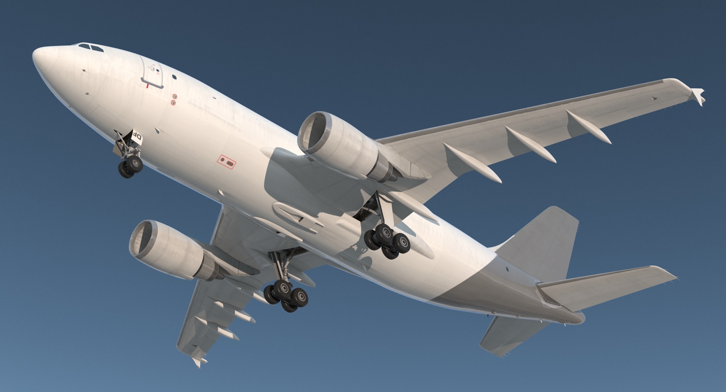 Cargo Aircraft Airbus A310 300F Generic 3D model