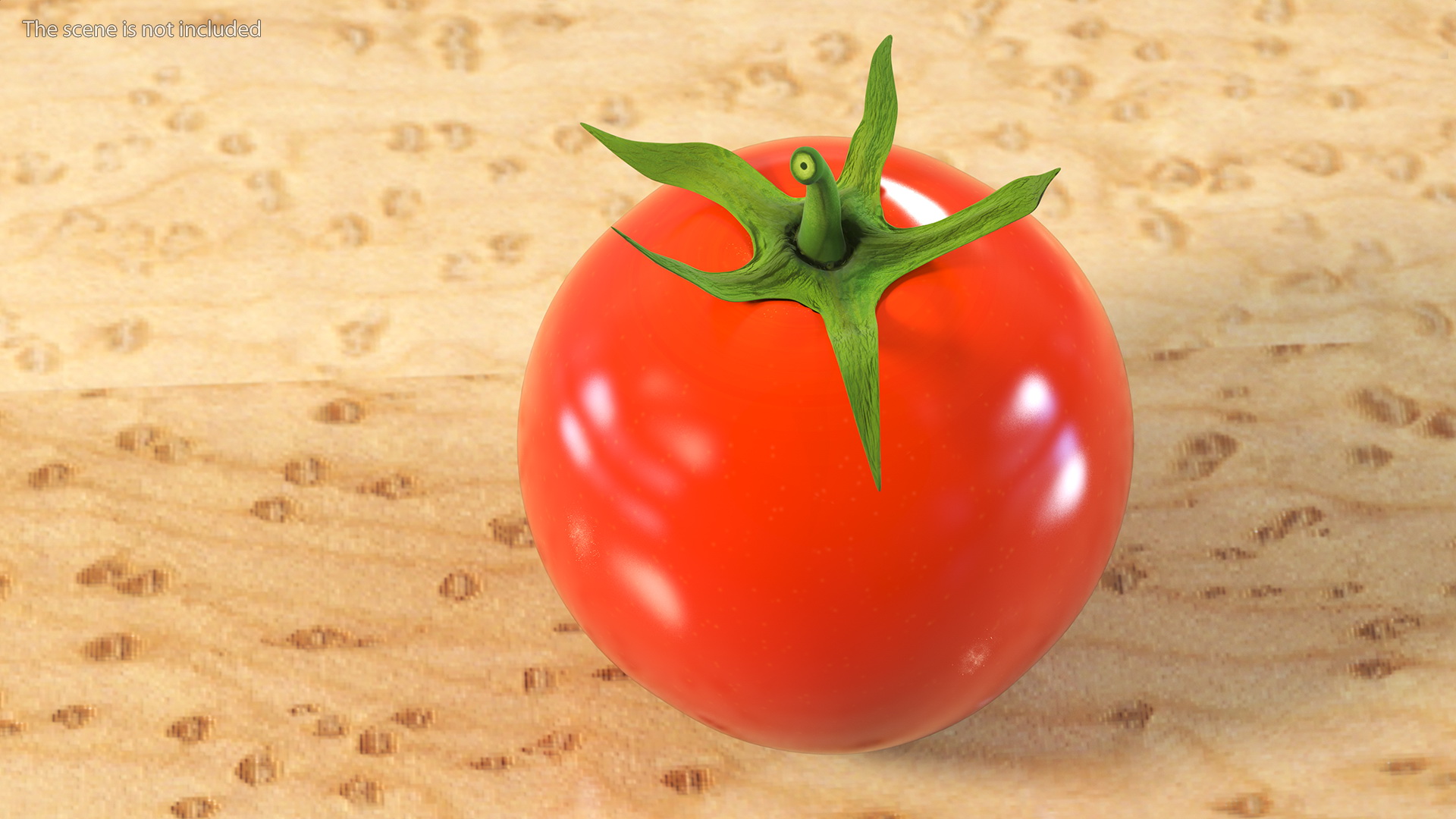 Red Cherry Tomato 3D