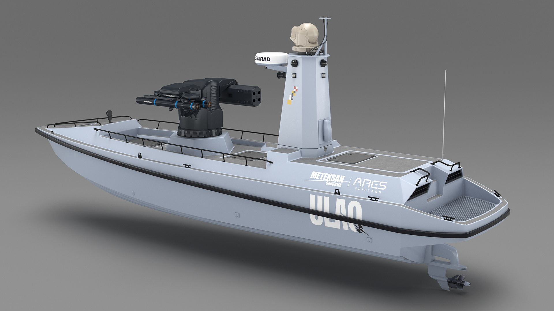 ULAQ Unmanned Patrol Vessel 3D