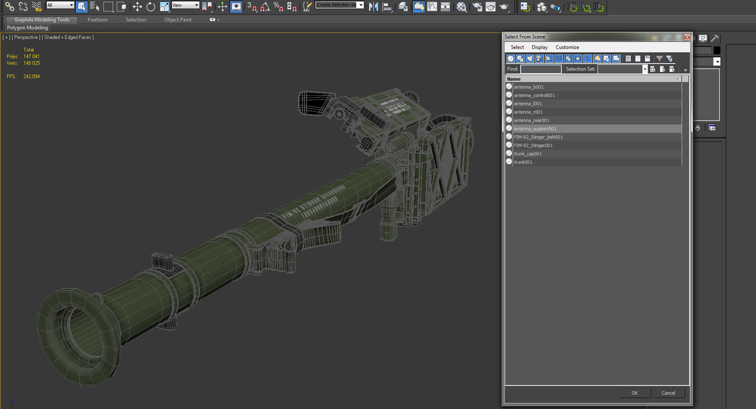 3D model FIM 92B Stinger