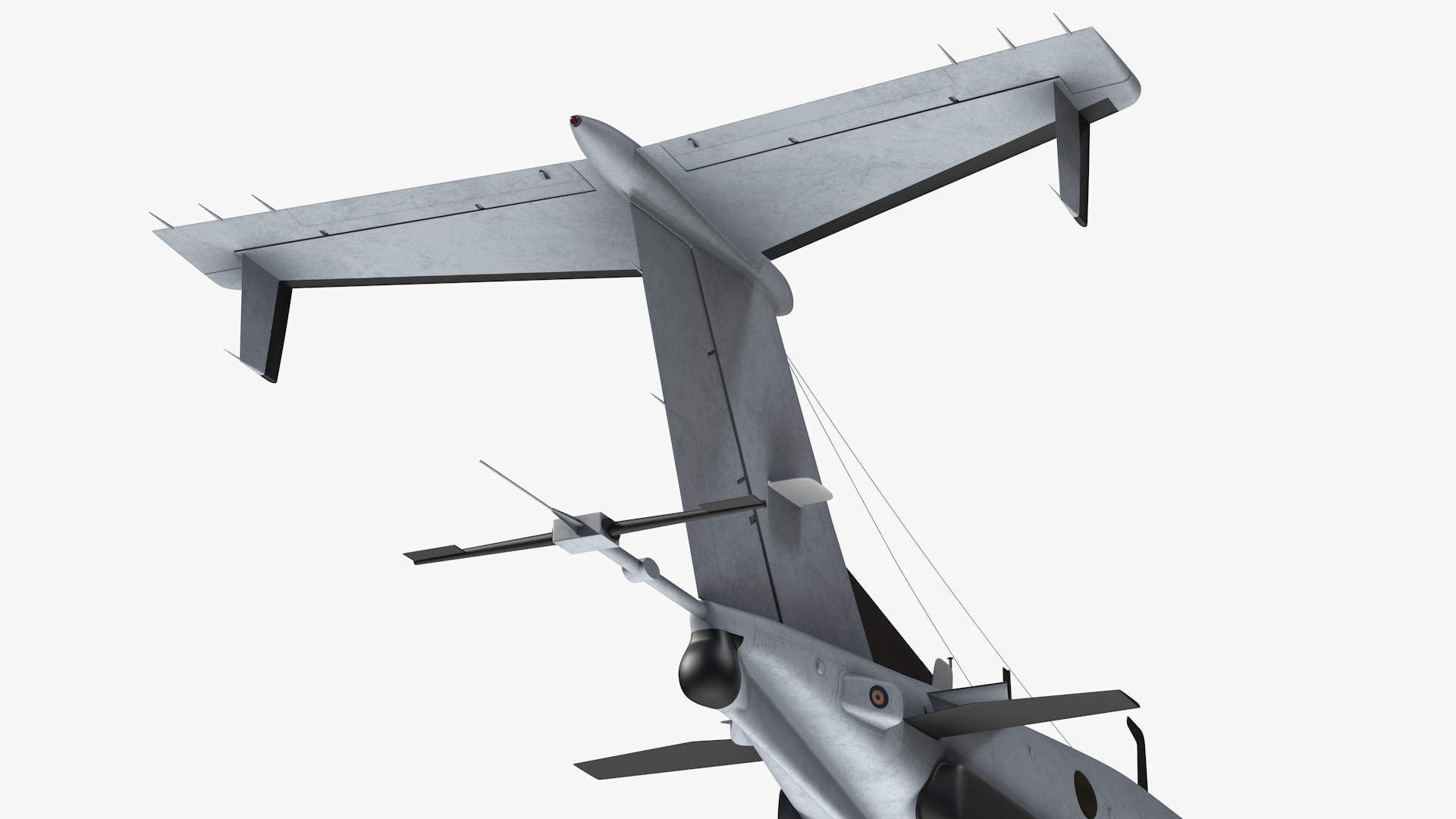 3D model Beechcraft RC12 Guardrail