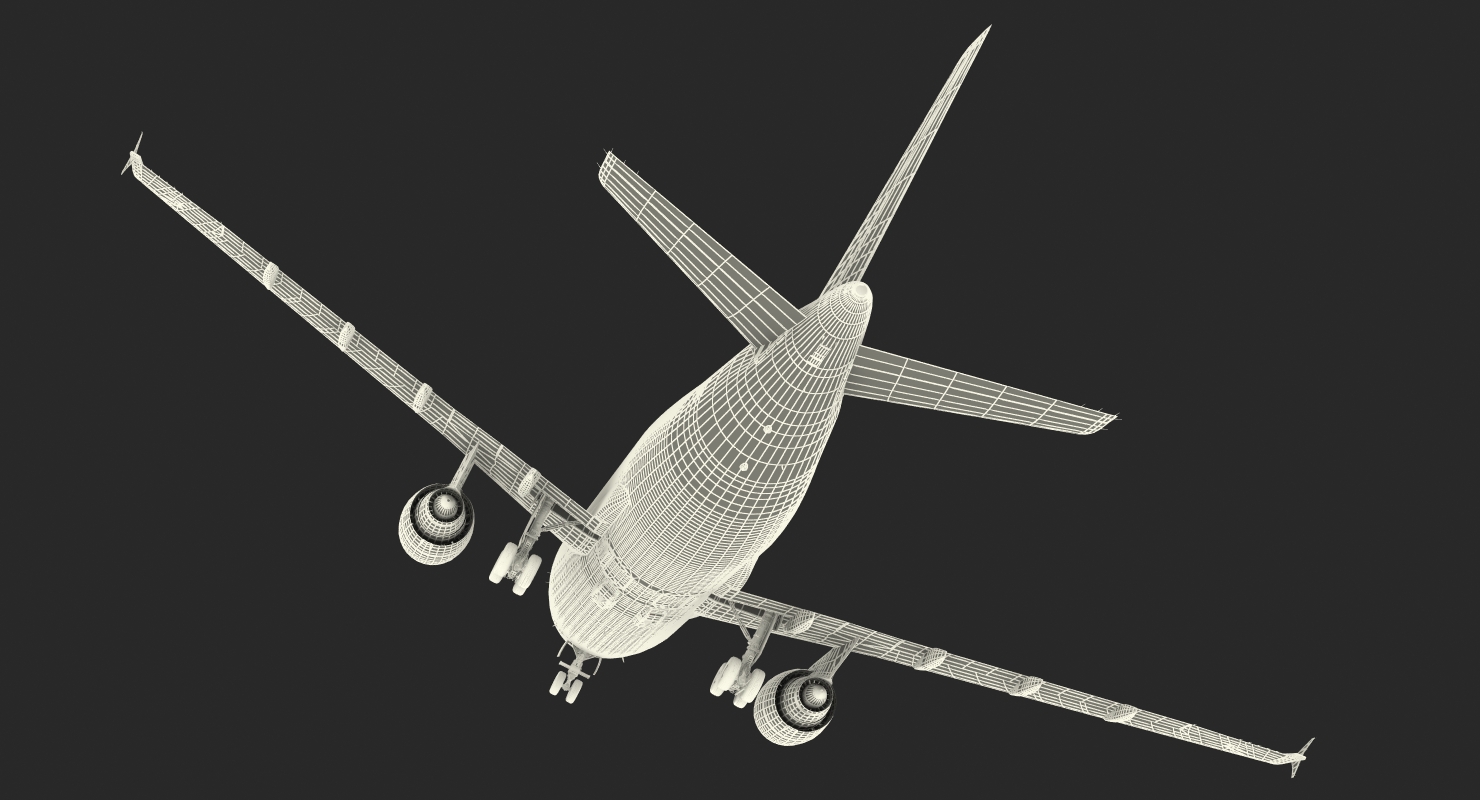 Airbus A310 300 Singapore Airlines 3D model