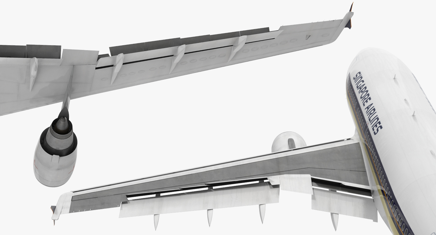 Airbus A310 300 Singapore Airlines 3D model