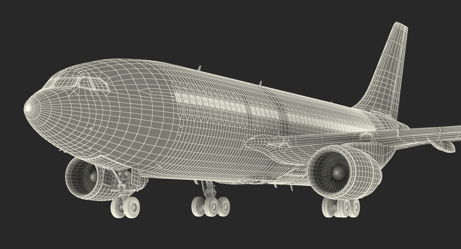 Airbus A310 300 Singapore Airlines 3D model