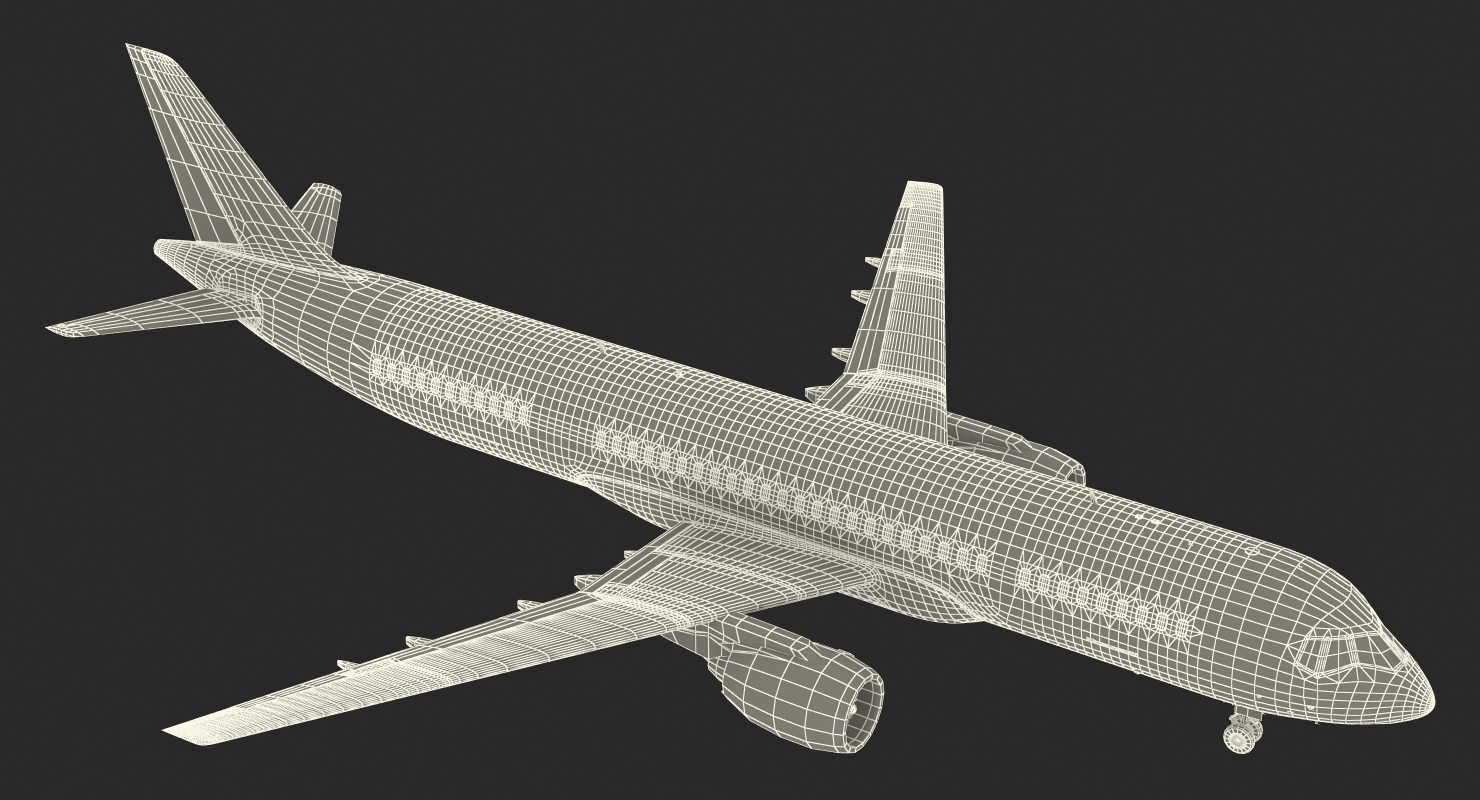 3D Irkut MC 21 300 S7 model