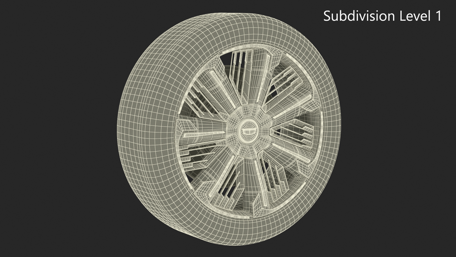 3D Cadillac Escalade IQ 2025 Wheel