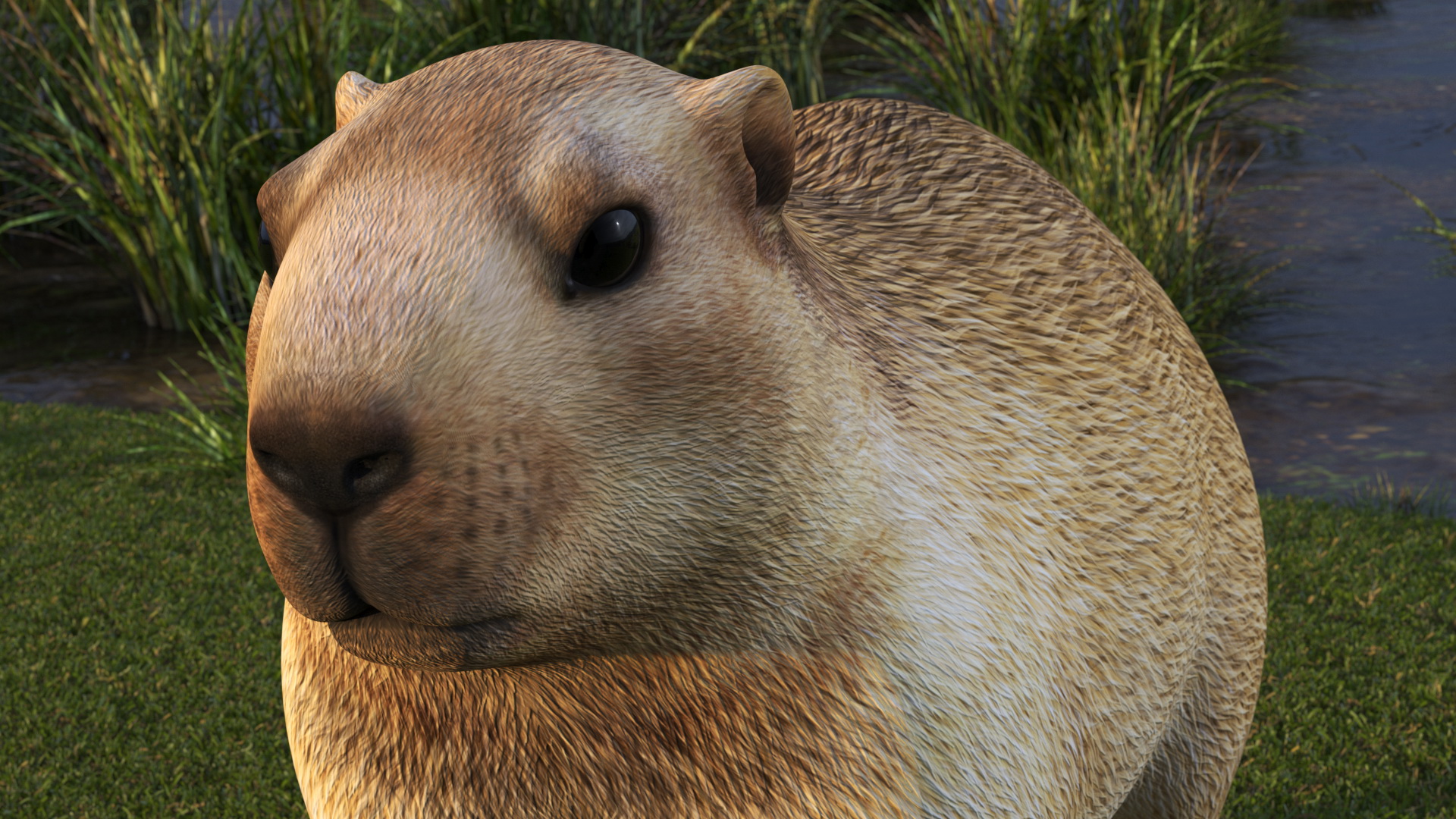 Marmot Rigged for Modo 3D