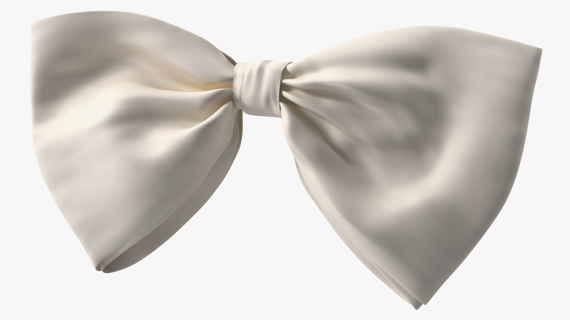 3D Bow Tie White model