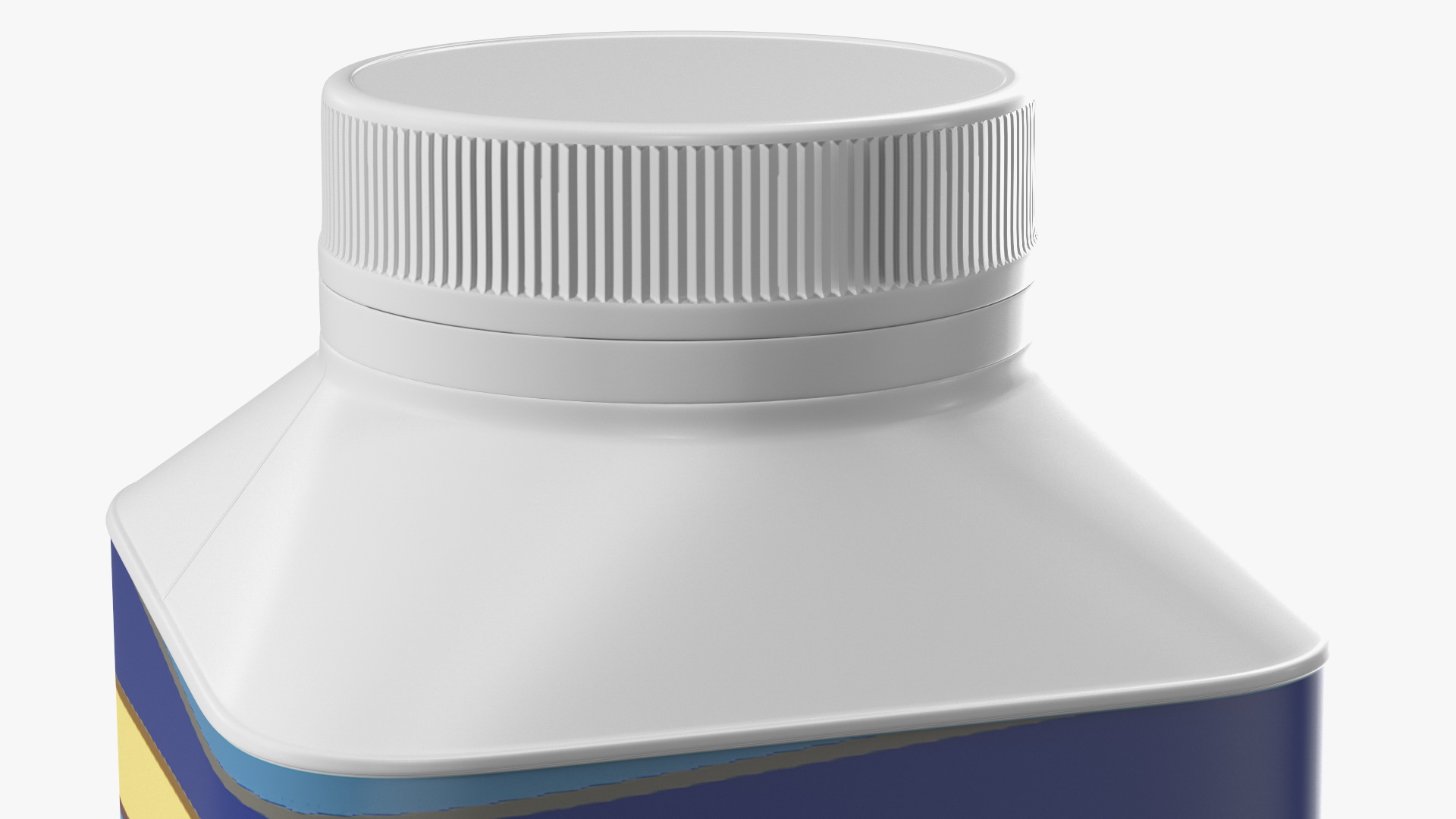 3D Tetra Top Carton Bottle model