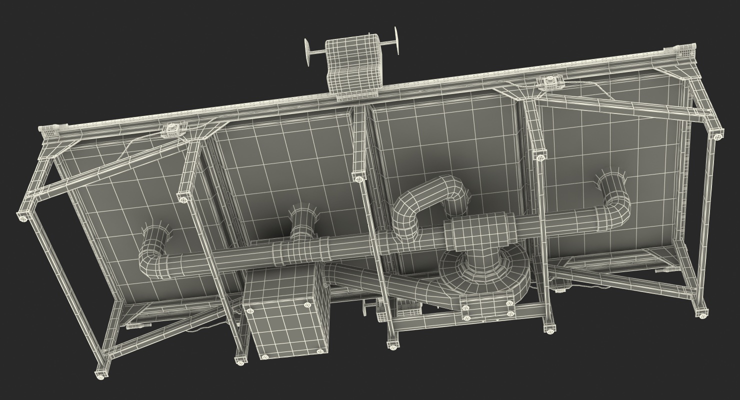 3D model Table Cutting System