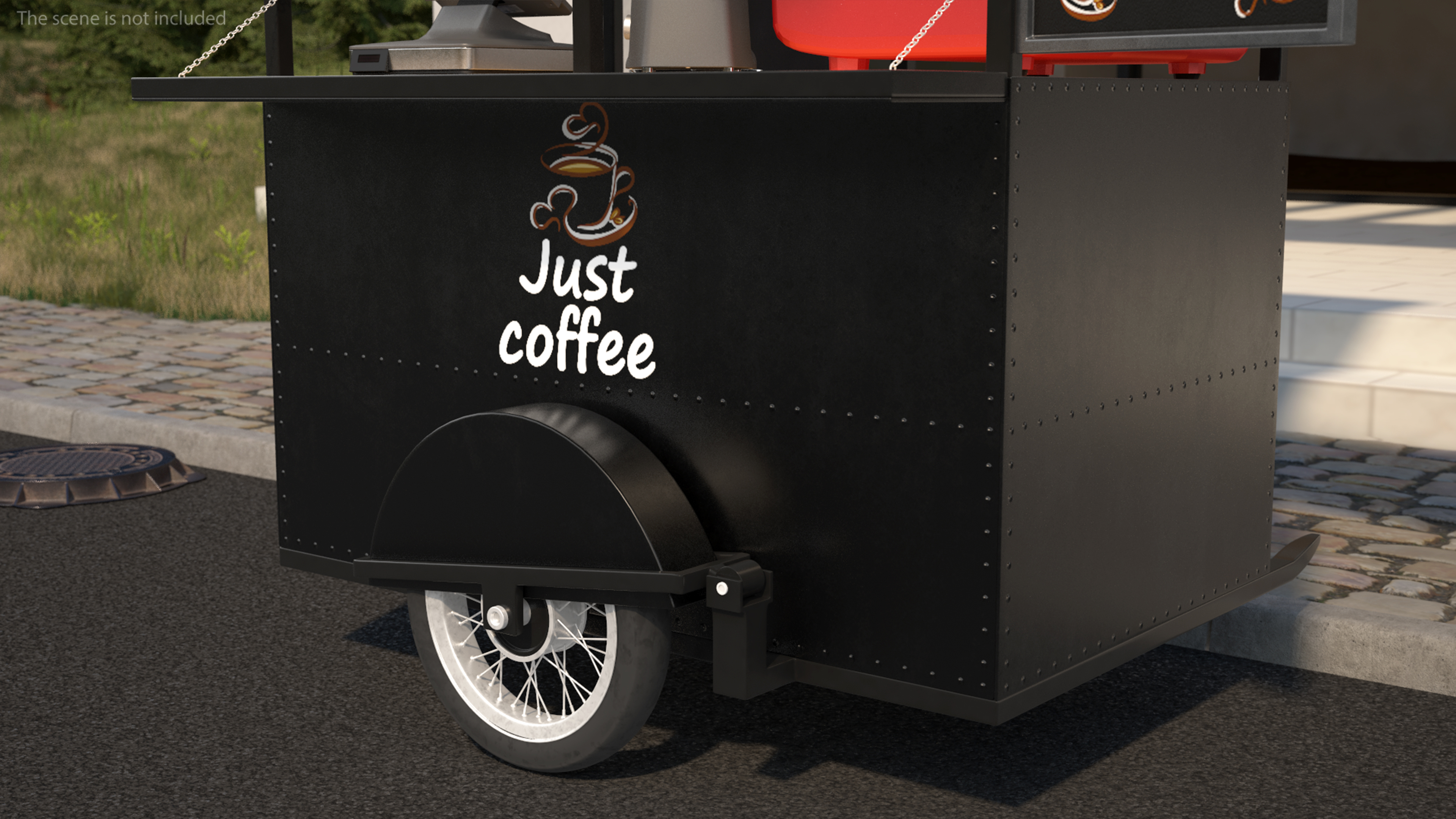 Mobile Coffee Bar 3D