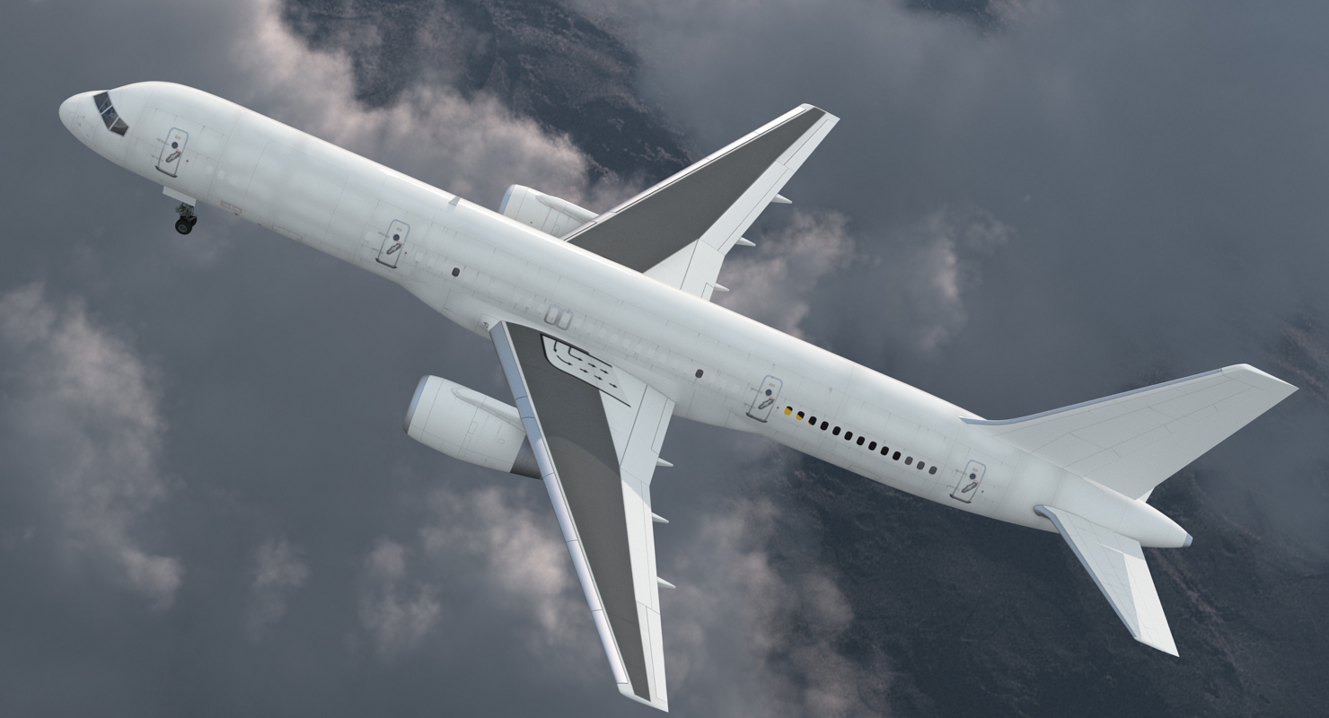 3D Boeing 757 200F Generic model