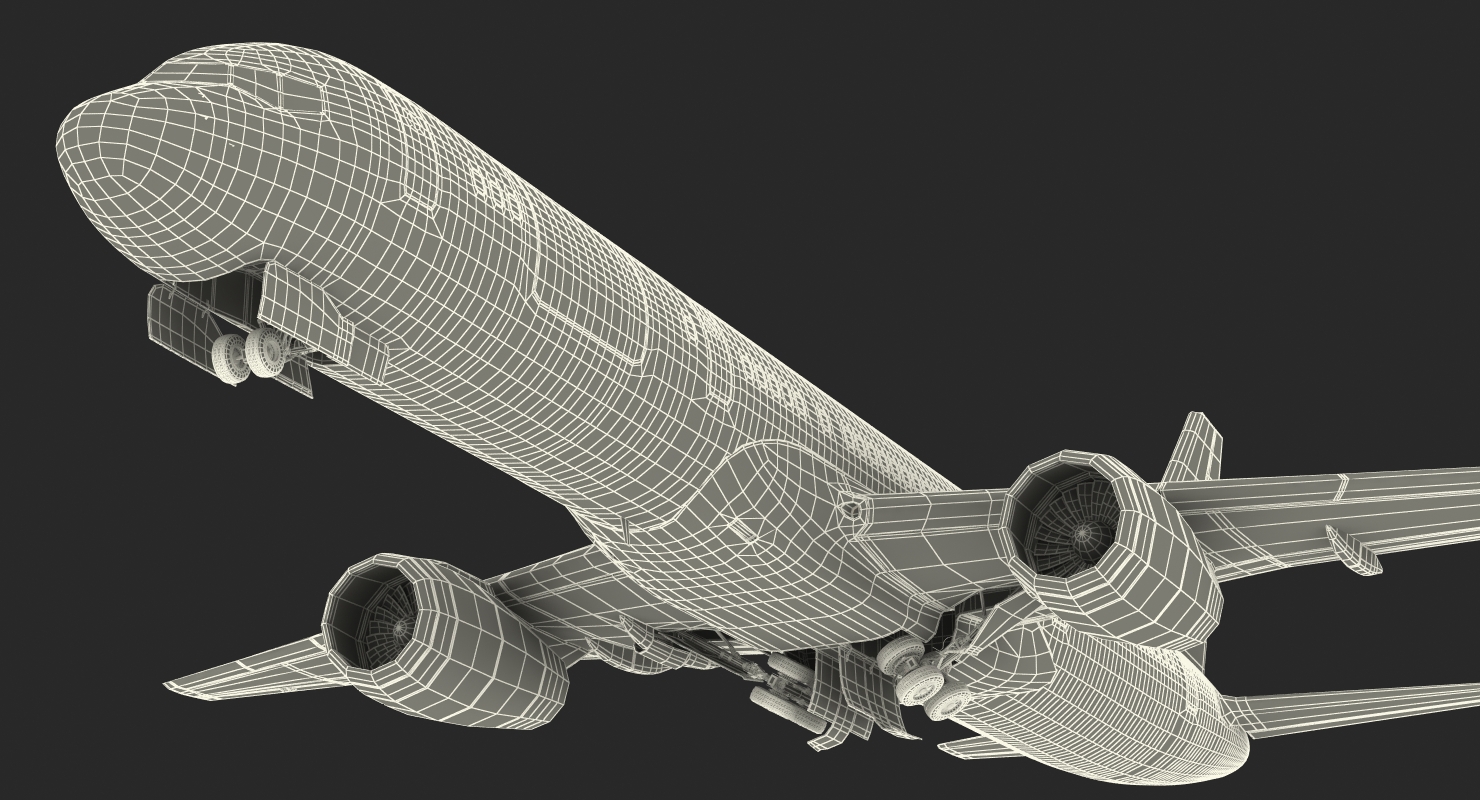 3D Boeing 757 200F Generic model