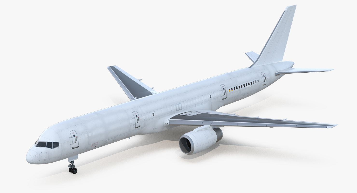 3D Boeing 757 200F Generic model