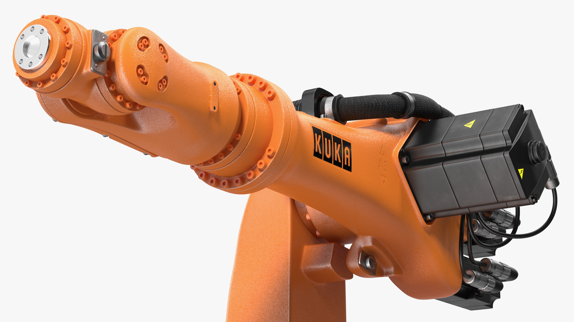 3D model Low Payload Robot Arm Kuka KR 6 2 Rigged