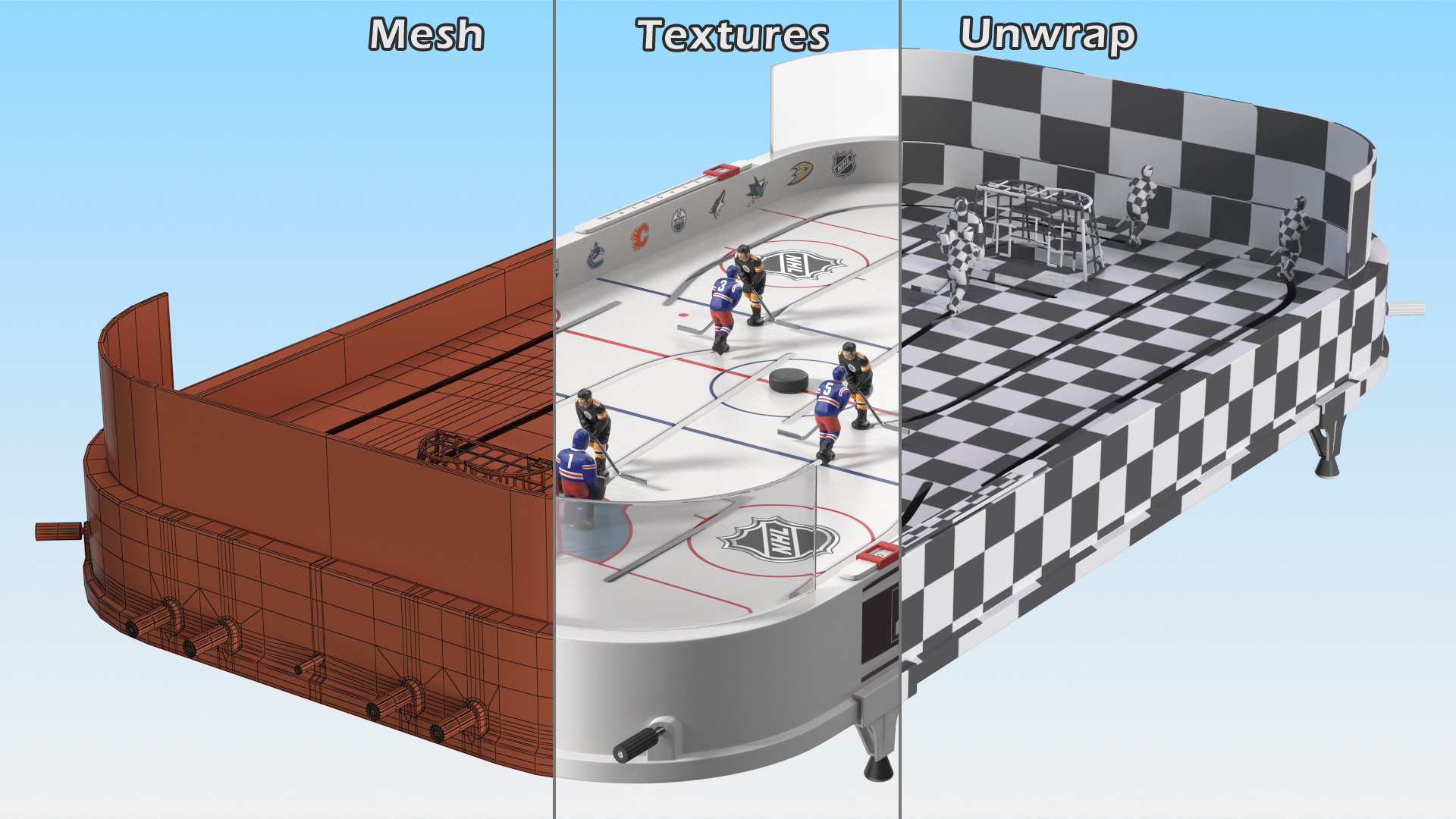 3D model Stiga Stanley Cup Table Hockey