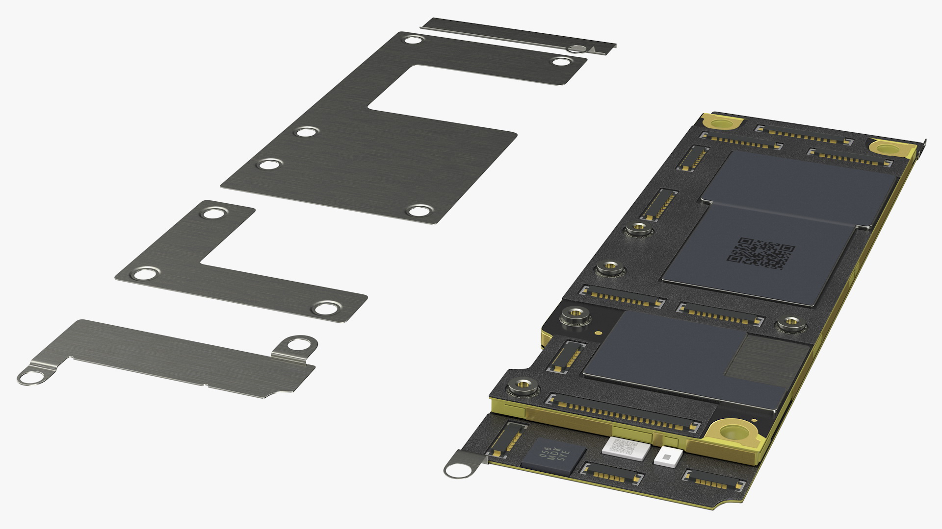 3D iPhone 11 Motherboard