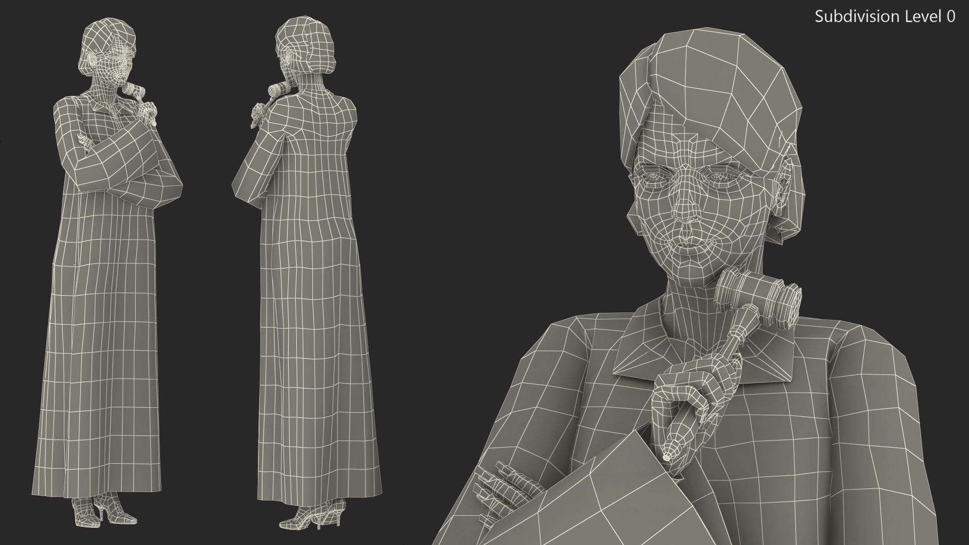 Female Magistrate 3D