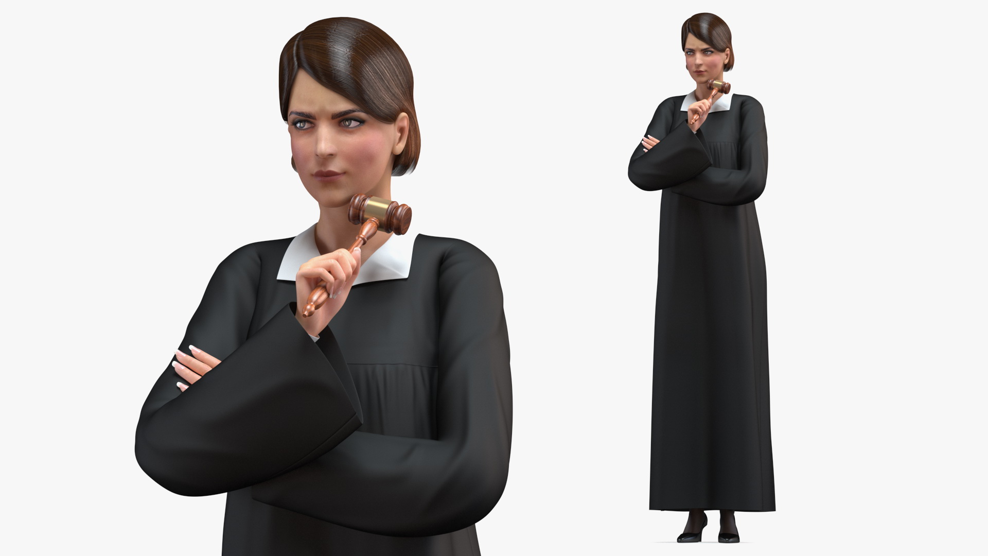 Female Magistrate 3D